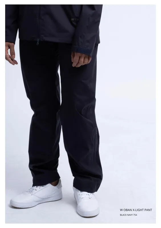 W OBAN X-LIGHT PANTS BLACK NAVY made by Cross Sportswear