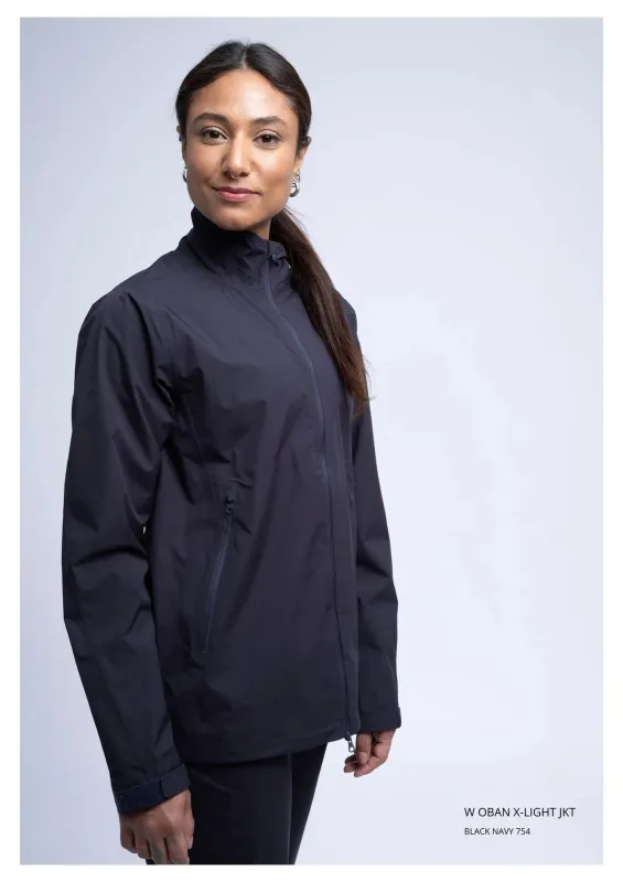 W OBAN X-LIGHT JKT BLACK NAVY made by Cross Sportswear