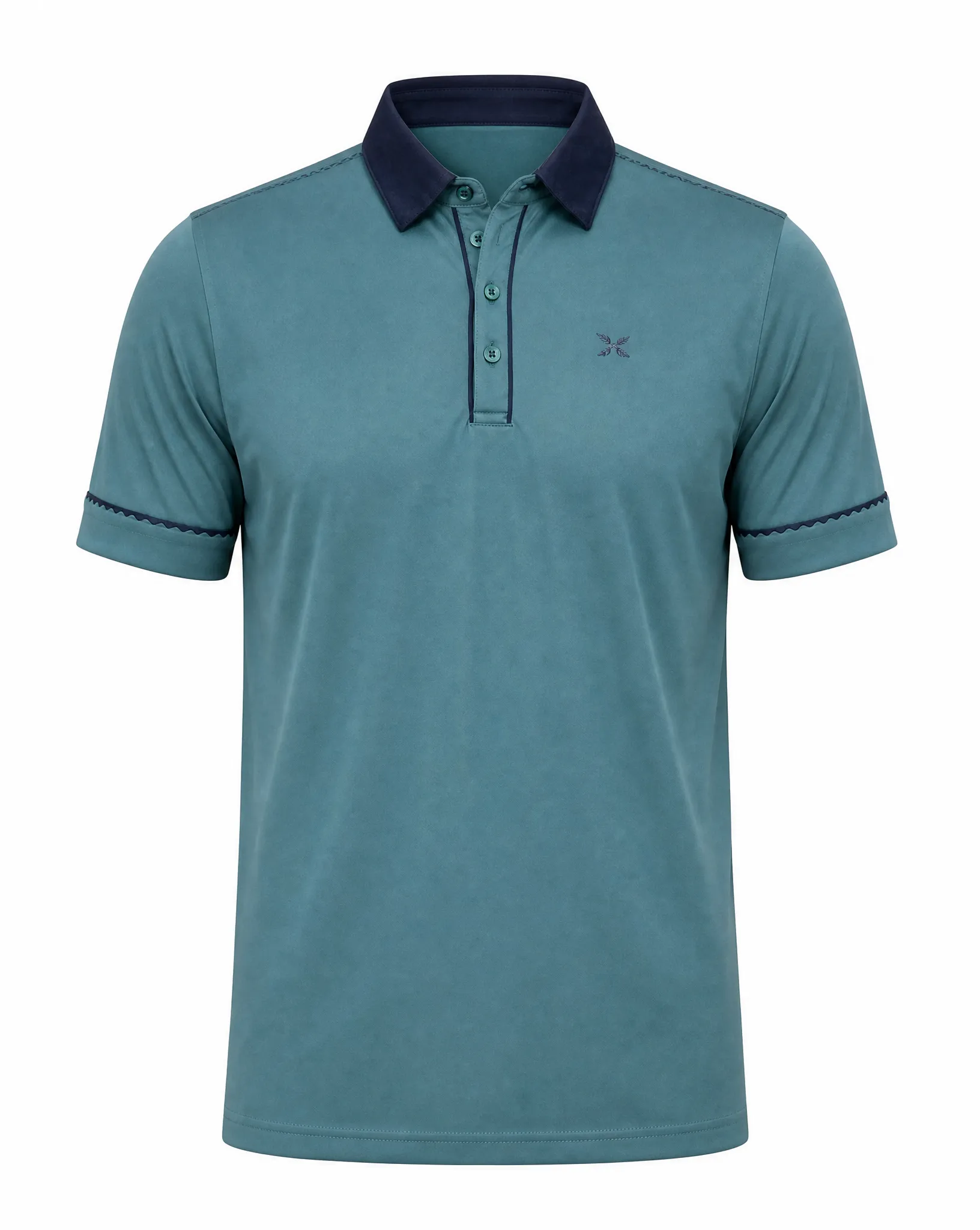 M TROY POLOSHIRT ANTIQUE GREEN sold by Cross Sportswear product image thumbnail 3