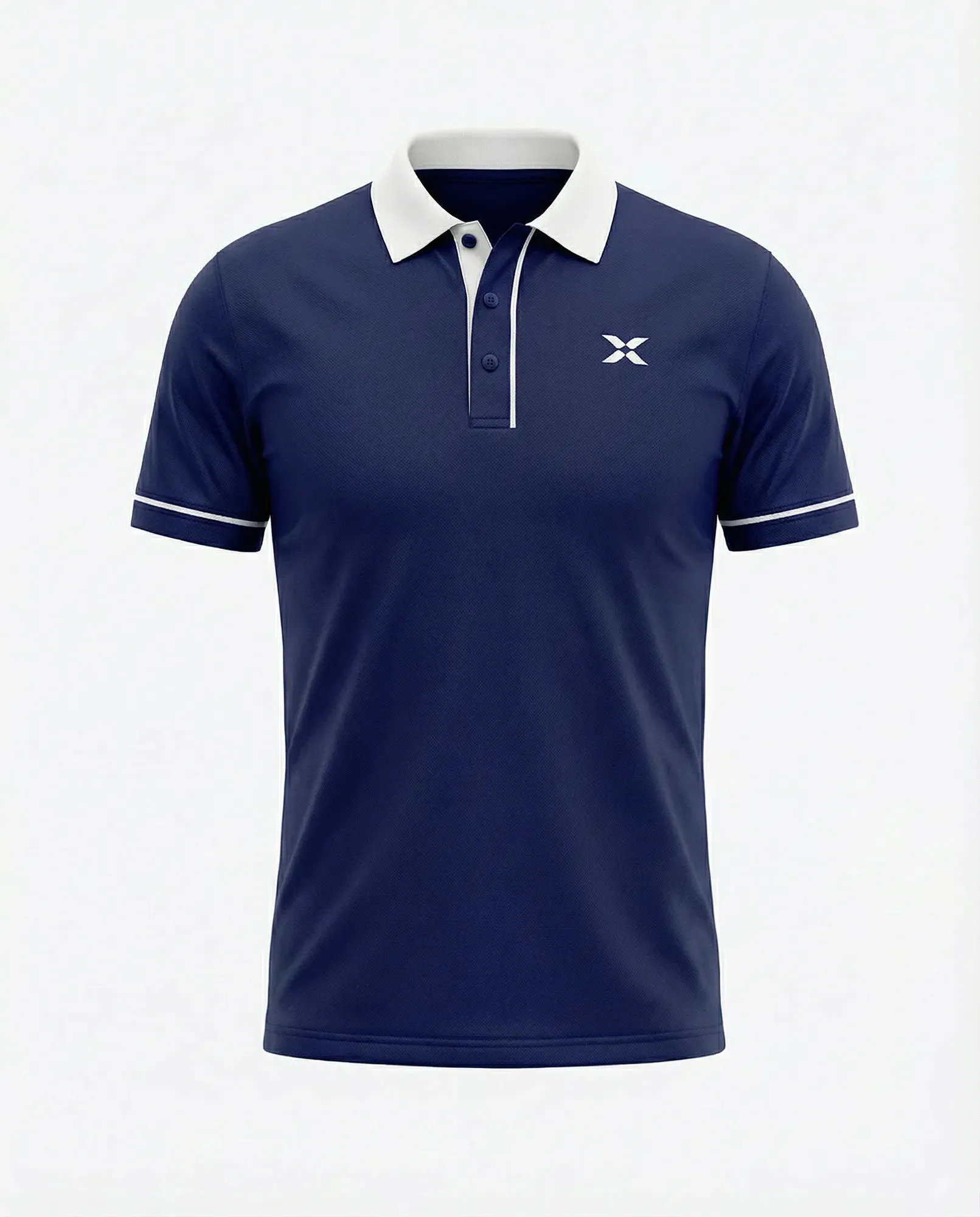 M TROY POLOSHIRT NAVY sold by Cross Sportswear product image thumbnail 2