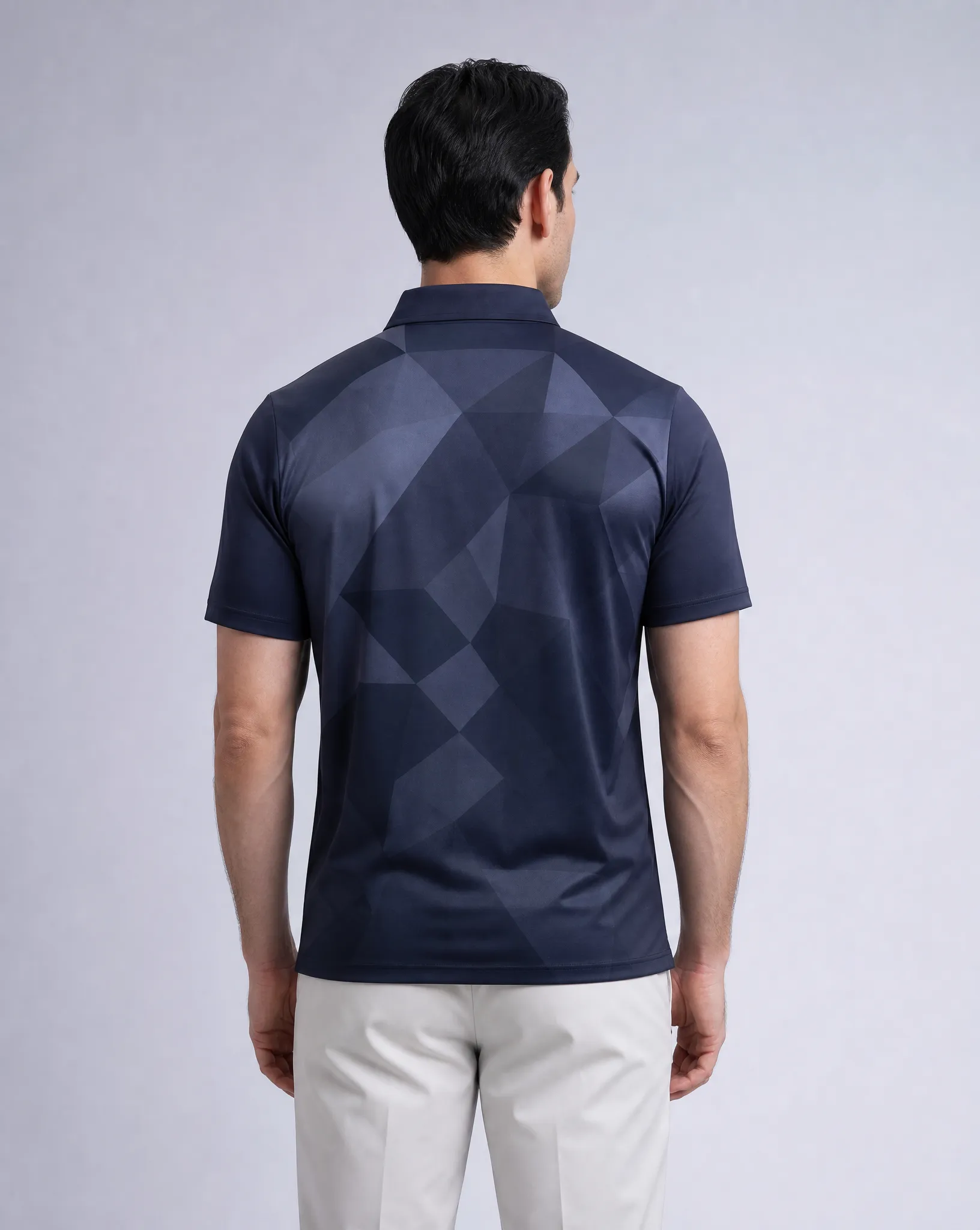 M ROBERT POLOSHIRT NAVY sold by Cross Sportswear product image thumbnail 3