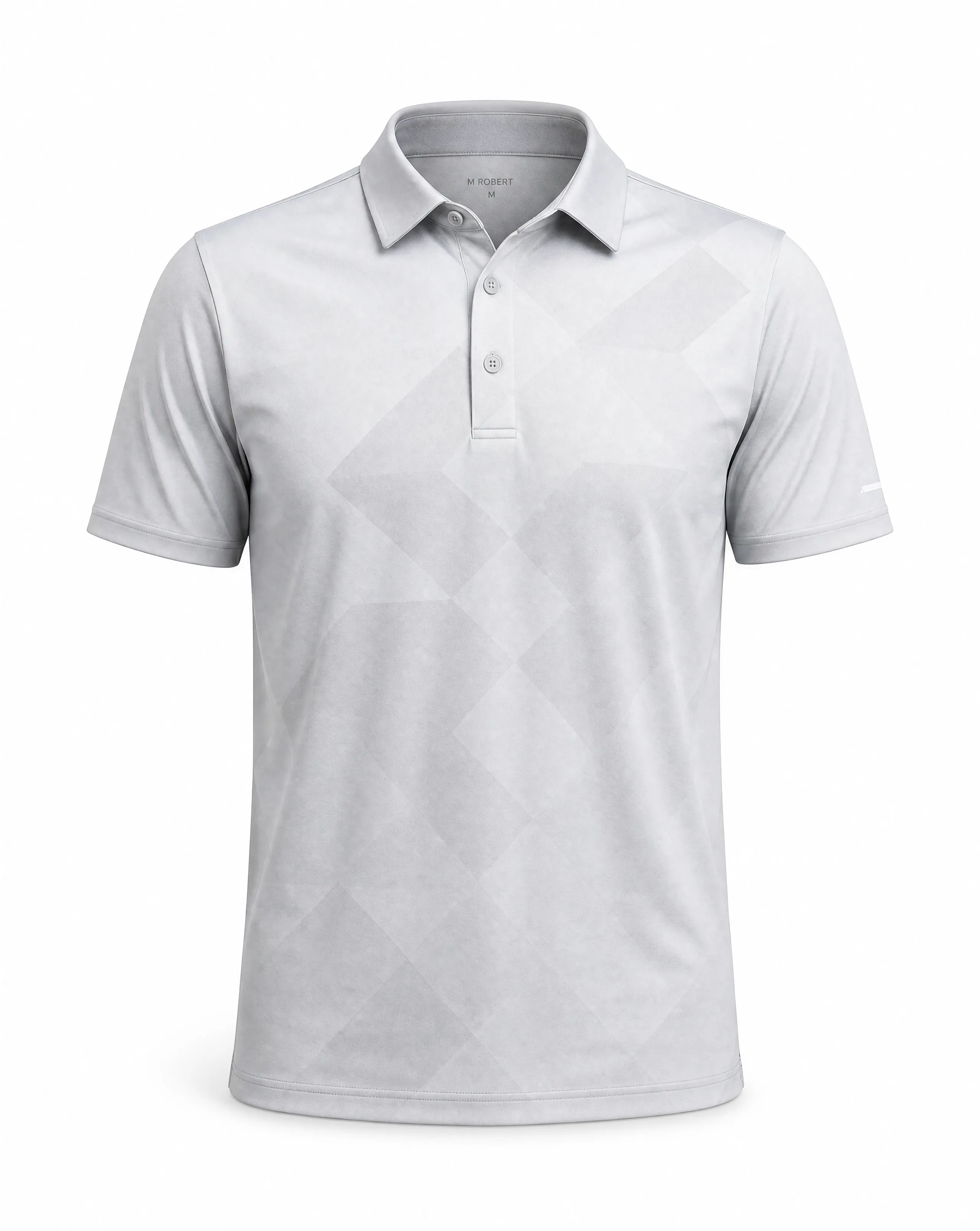 M ROBERT POLOSHIRT MIRAGE GRAY sold by Cross Sportswear product image thumbnail 2