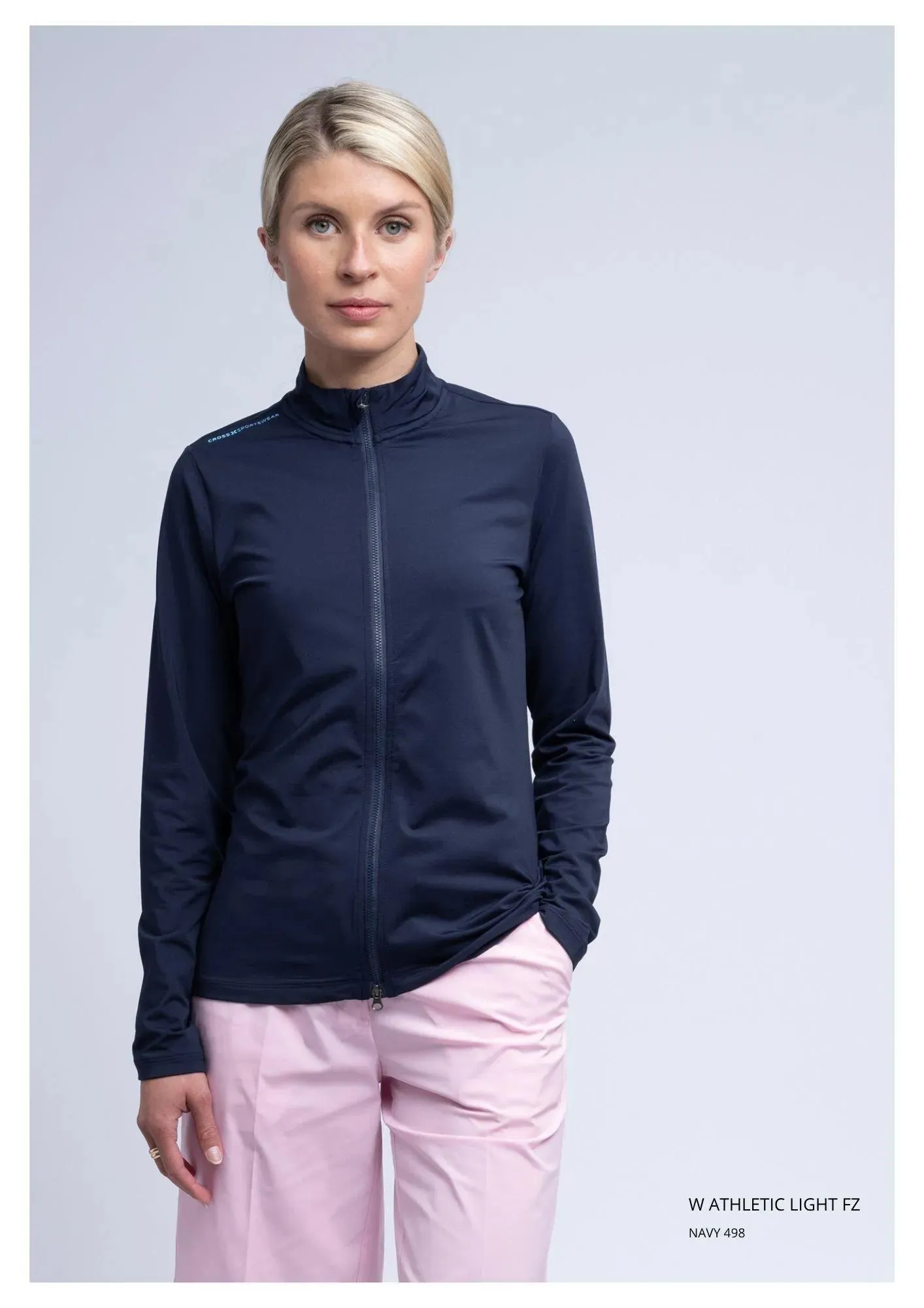 W ATHLETIC LIGHT FZ NAVY sold by Cross Sportswear