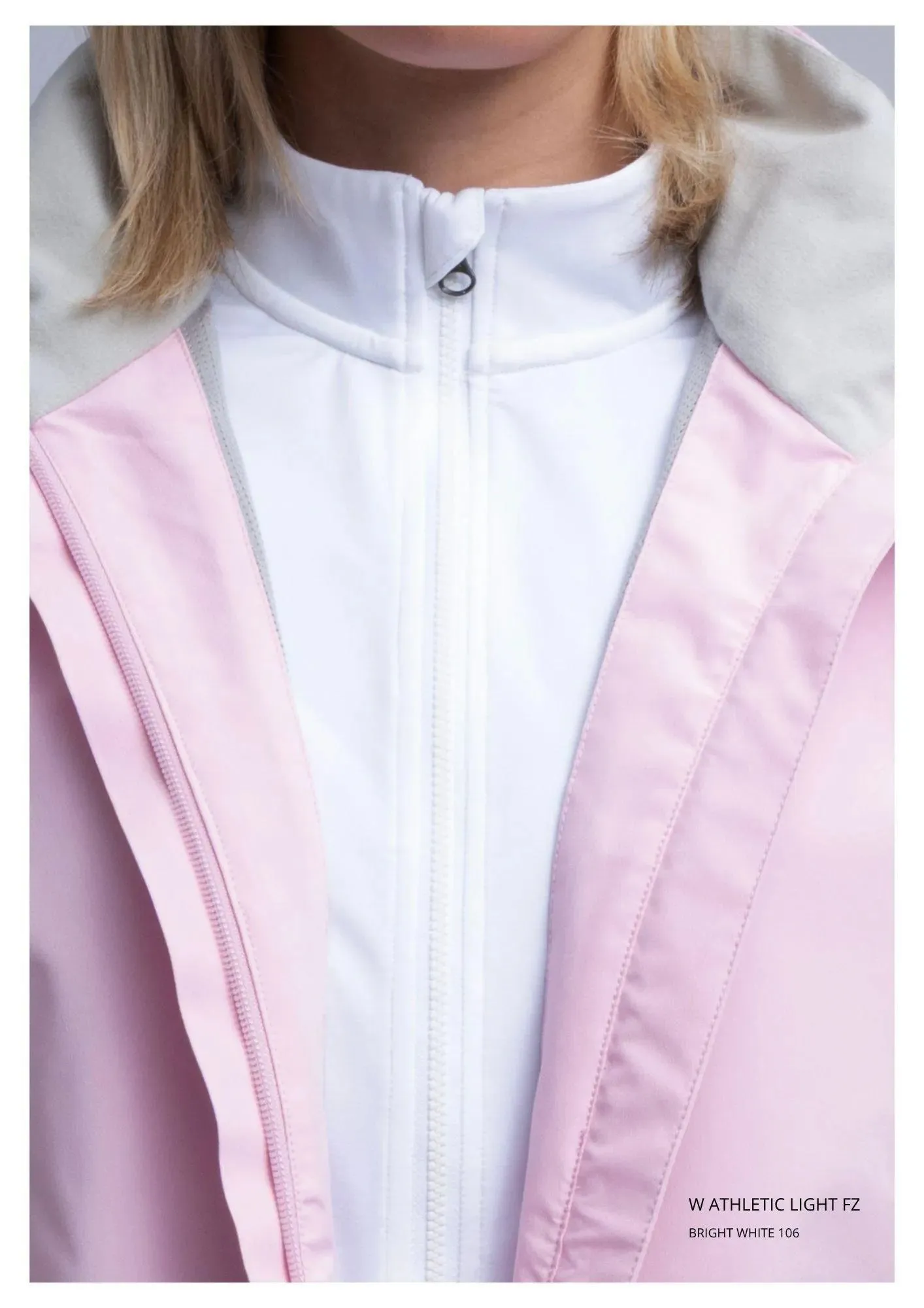 W ATHLETIC LIGHT FZ WHITE sold by Cross Sportswear