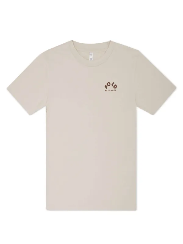 FOLD Women’s Classic Tee - Beige sold by FOLD Reformer