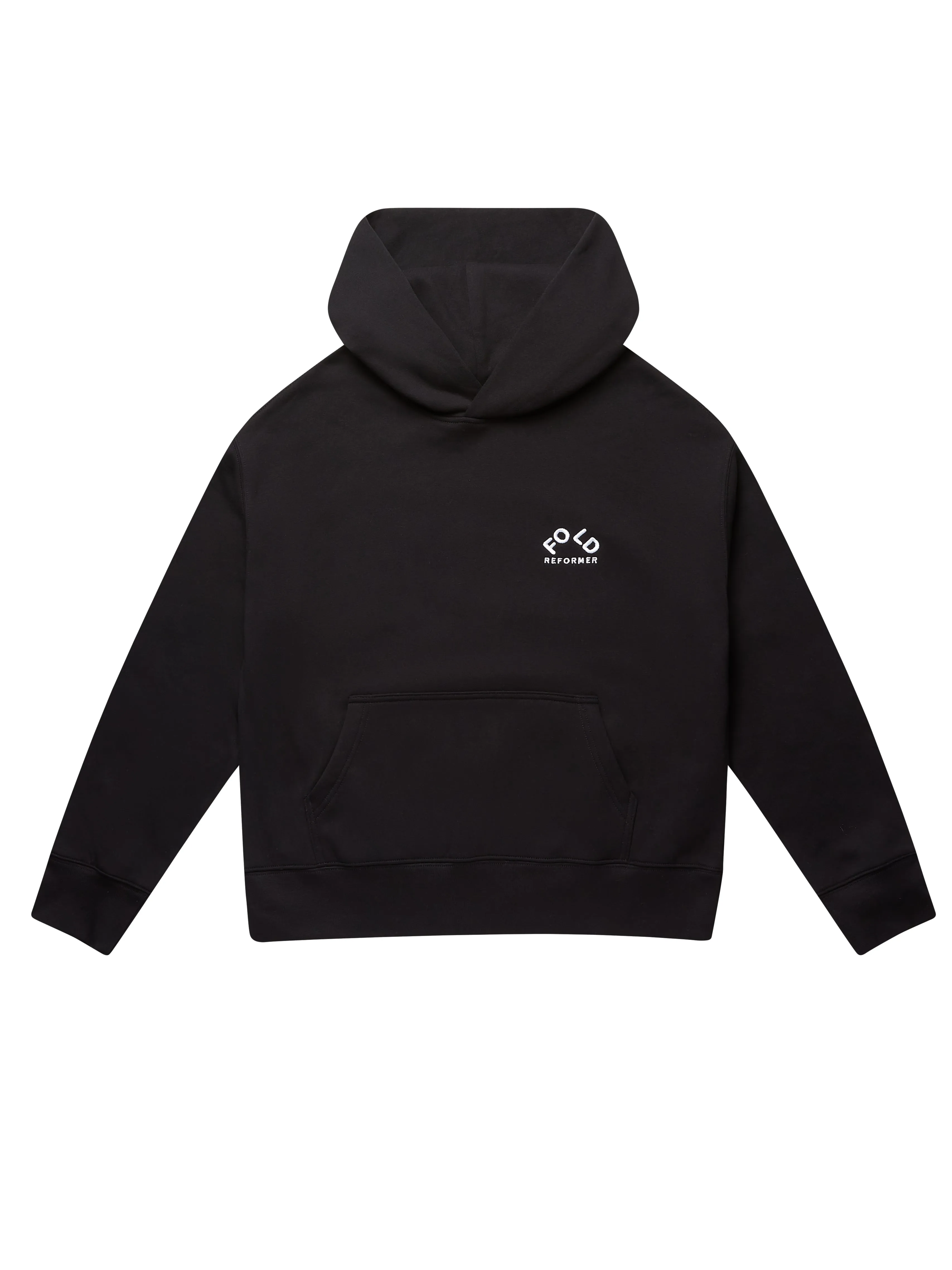 FOLD Core Comfort Women’s Hoodie - Black sold by FOLD Reformer product image thumbnail 2