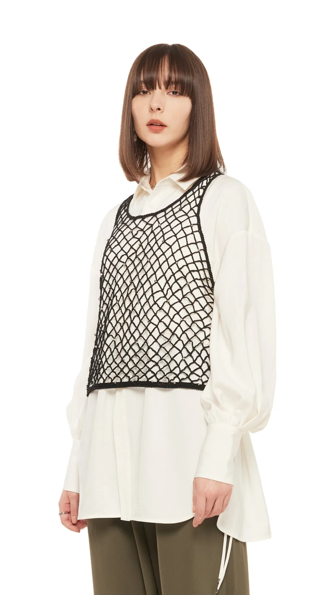 Beaded Knit Vest sold by INITIAL Fashion product image thumbnail 2