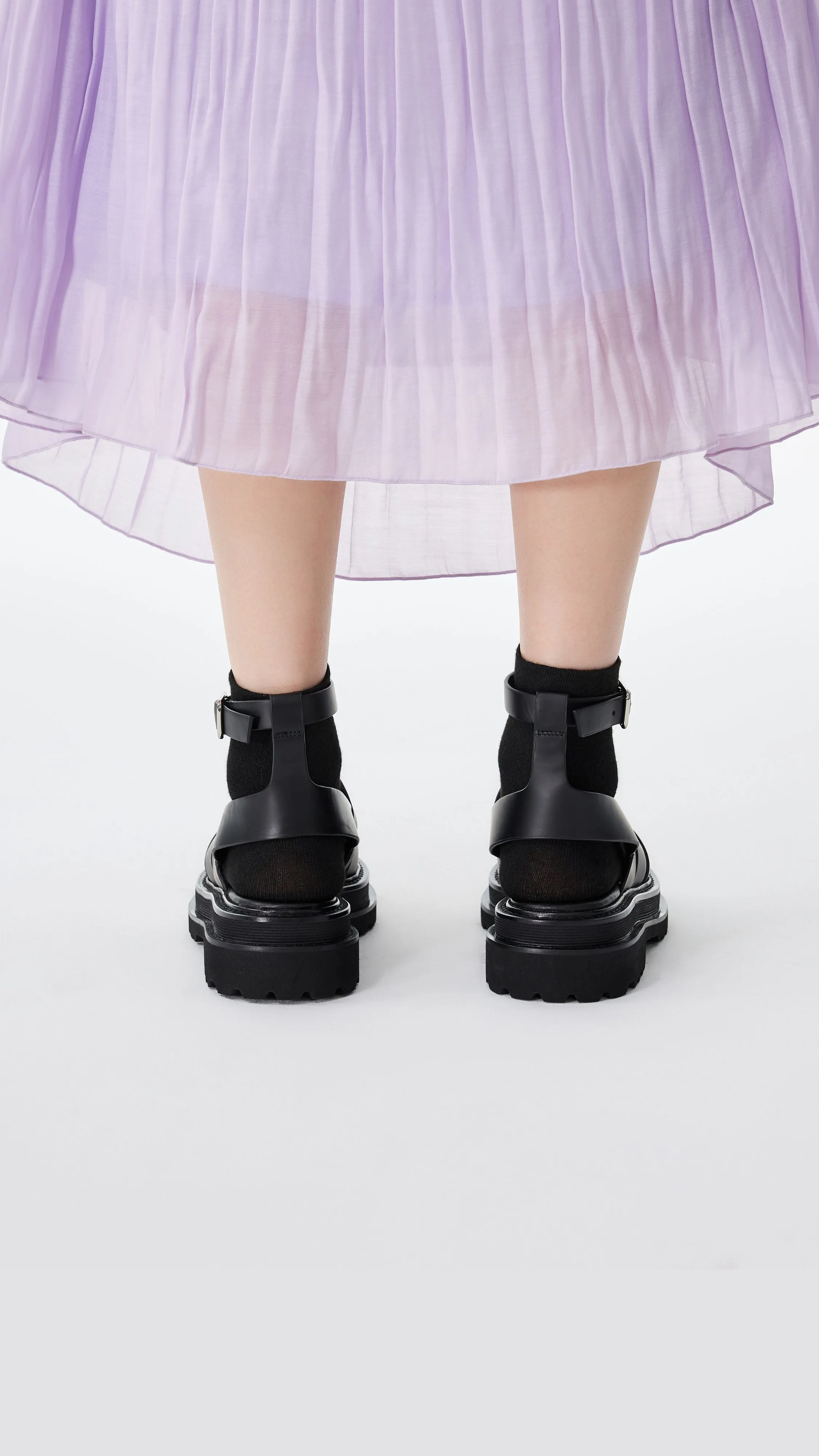 Leather Strappy Sandals sold by INITIAL Fashion product image thumbnail 5