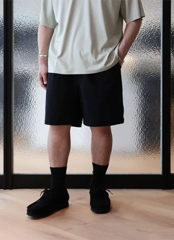 High Twist Salt Shrinking Cotton Twill Shorts sold by INITIAL Fashion
