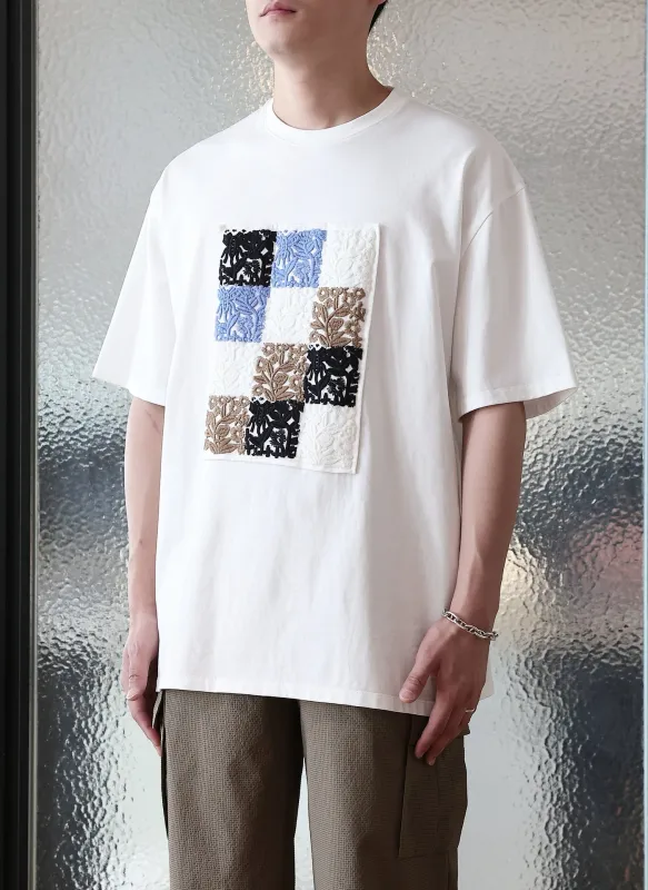 Embroidery Short Sleeves Top sold by INITIAL Fashion