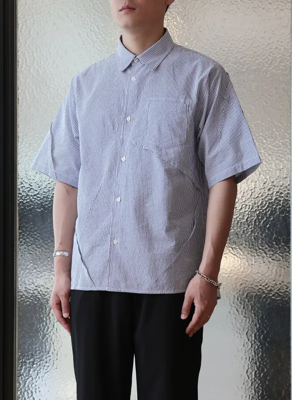 Cotton Spandex Short Sleeve Shirt sold by INITIAL Fashion