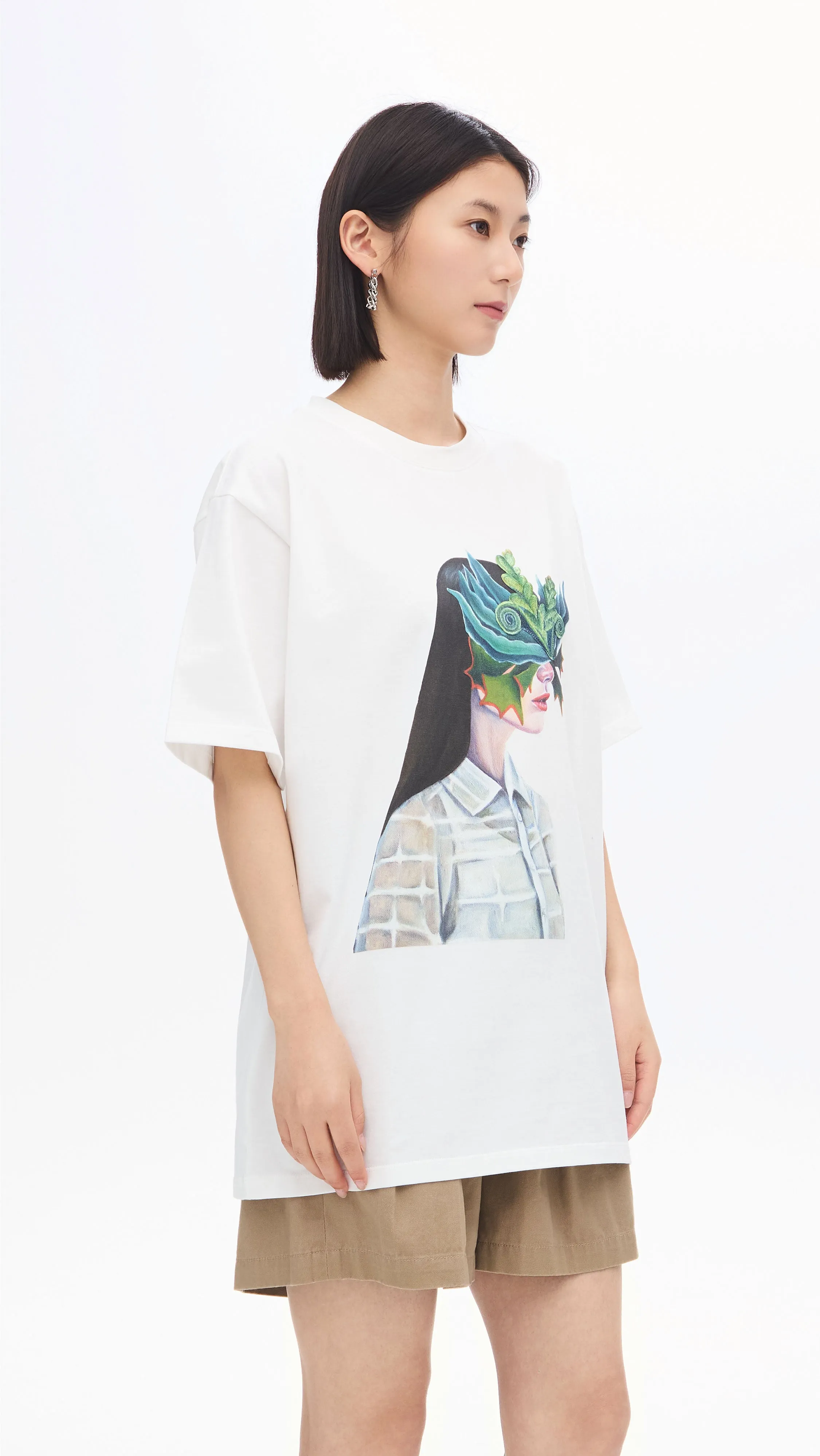 Mariko Enomoto Printed Loose-Fit Tee sold by INITIAL Fashion product image thumbnail 2