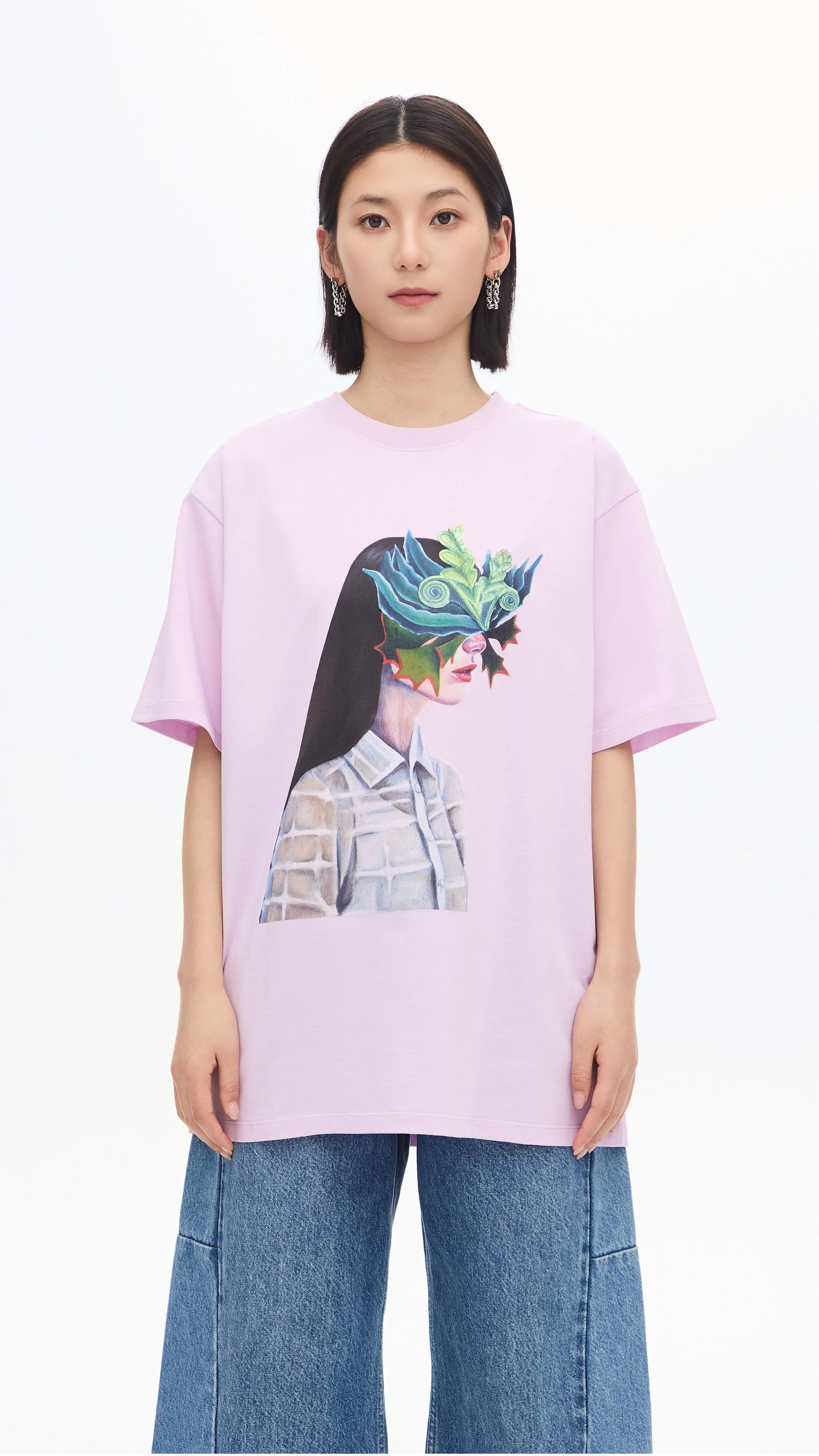 Mariko Enomoto Printed Loose-Fit Tee sold by INITIAL Fashion