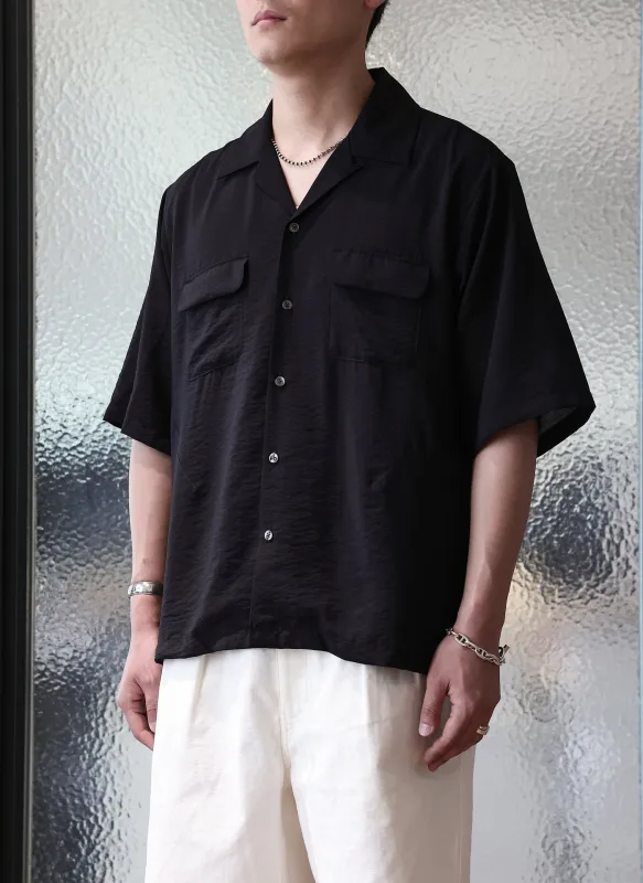 Lenzing EcoVero Open Collar Shirt sold by INITIAL Fashion