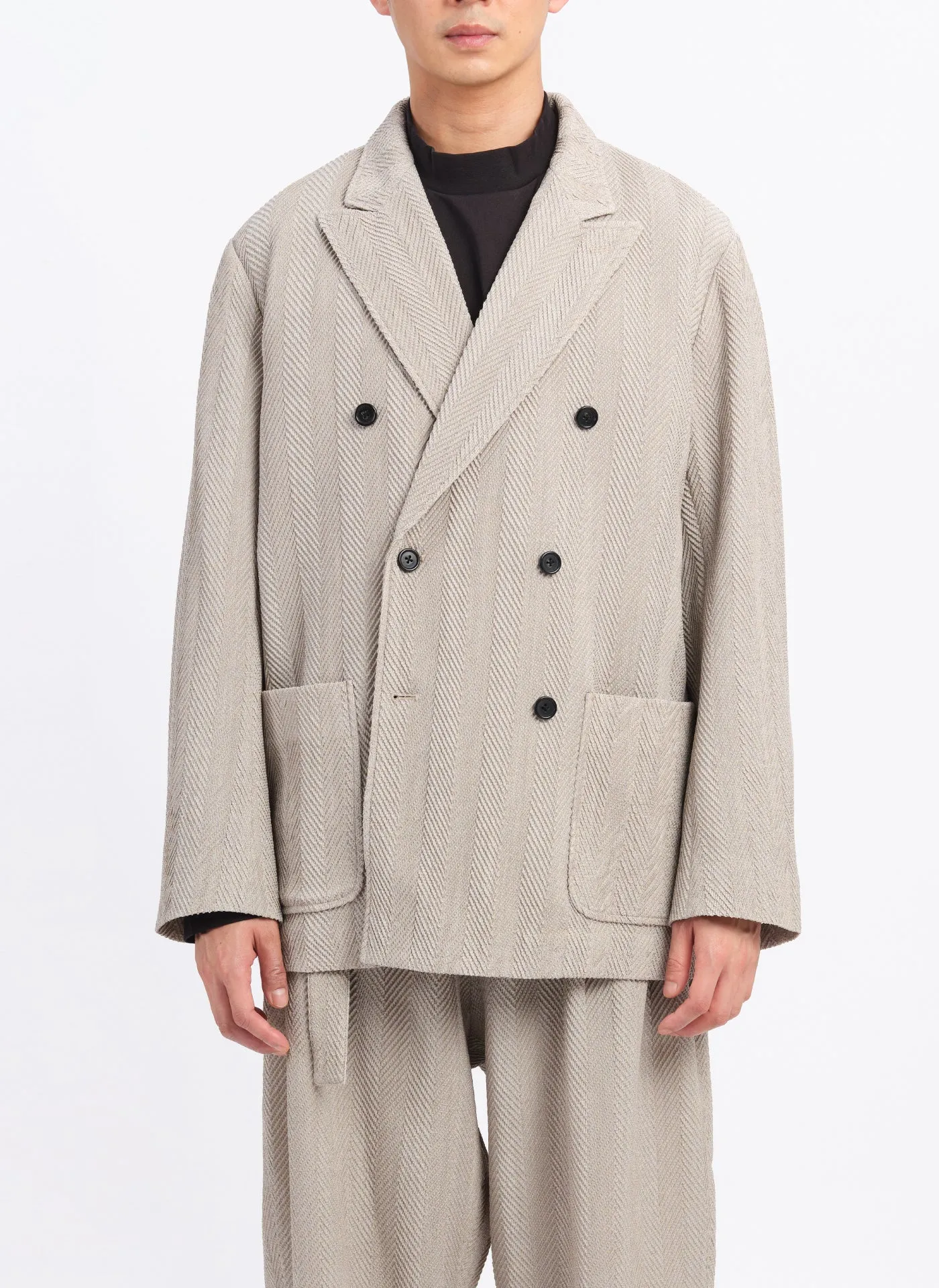 Marzotto Soft Double Breasted Blazer sold by INITIAL Fashion product image thumbnail 2