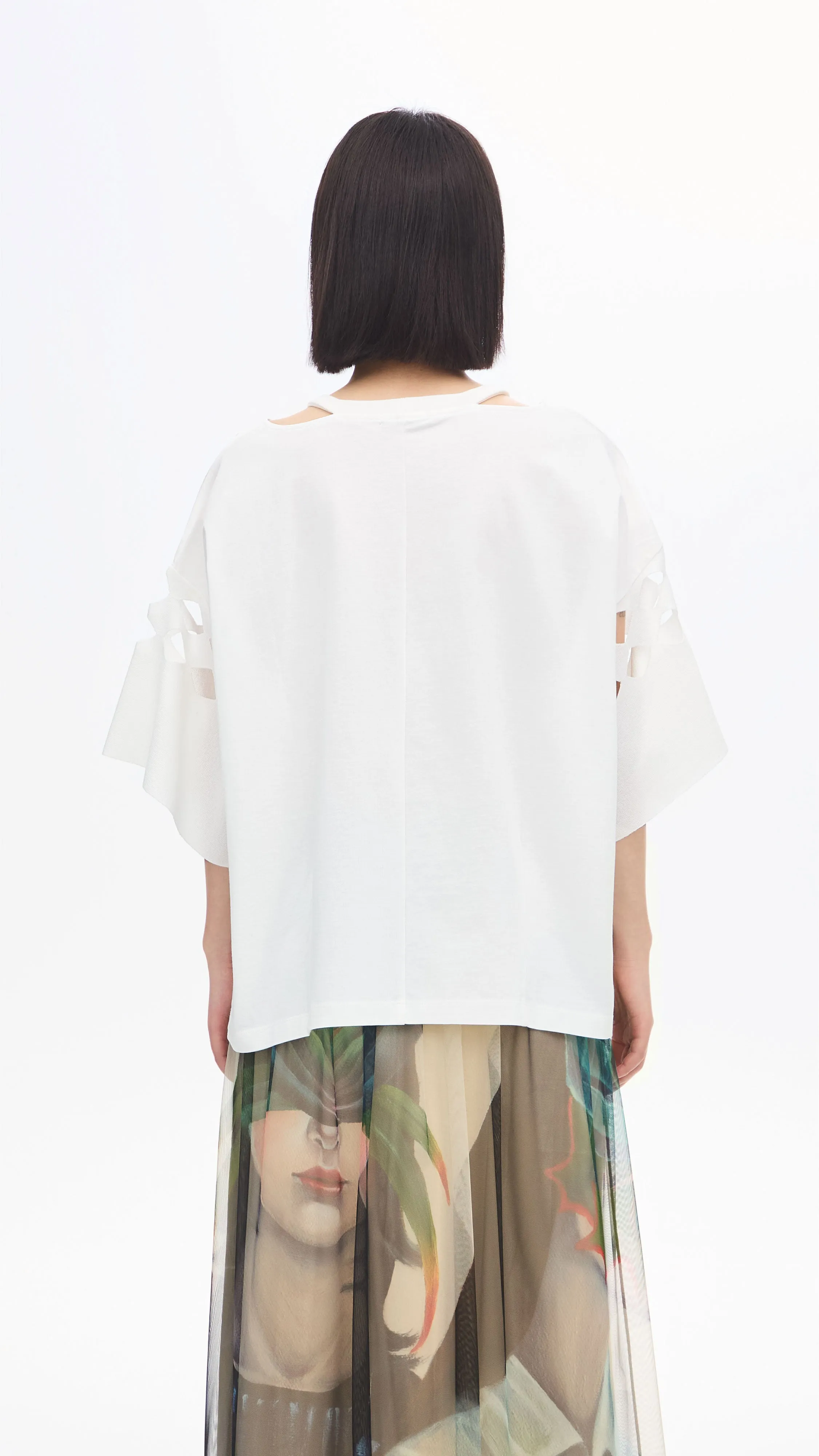 Cut Out Tee sold by INITIAL Fashion product image thumbnail 3