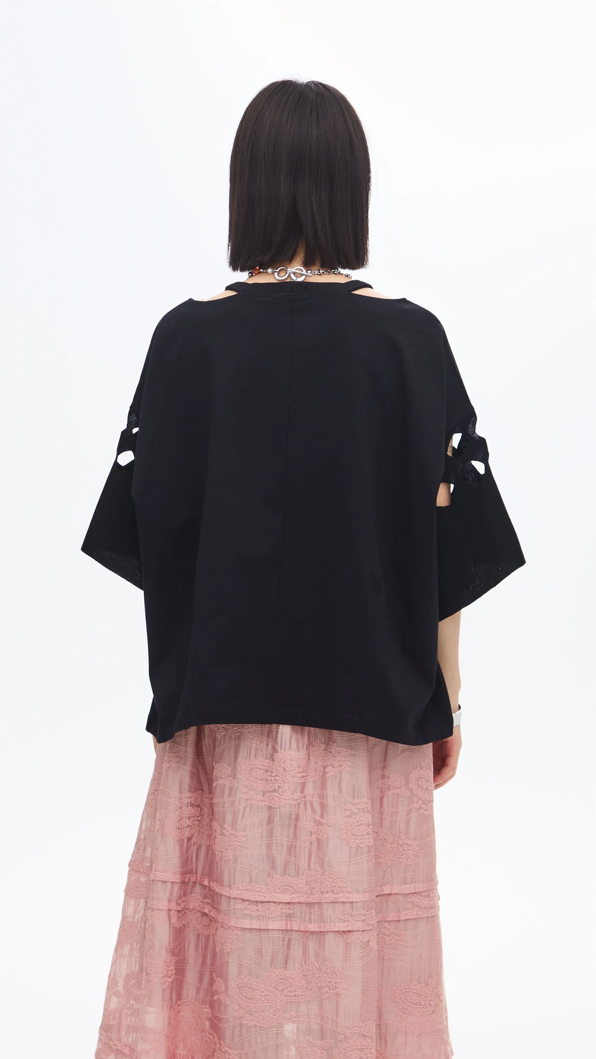 Cut Out Tee sold by INITIAL Fashion product image thumbnail 3