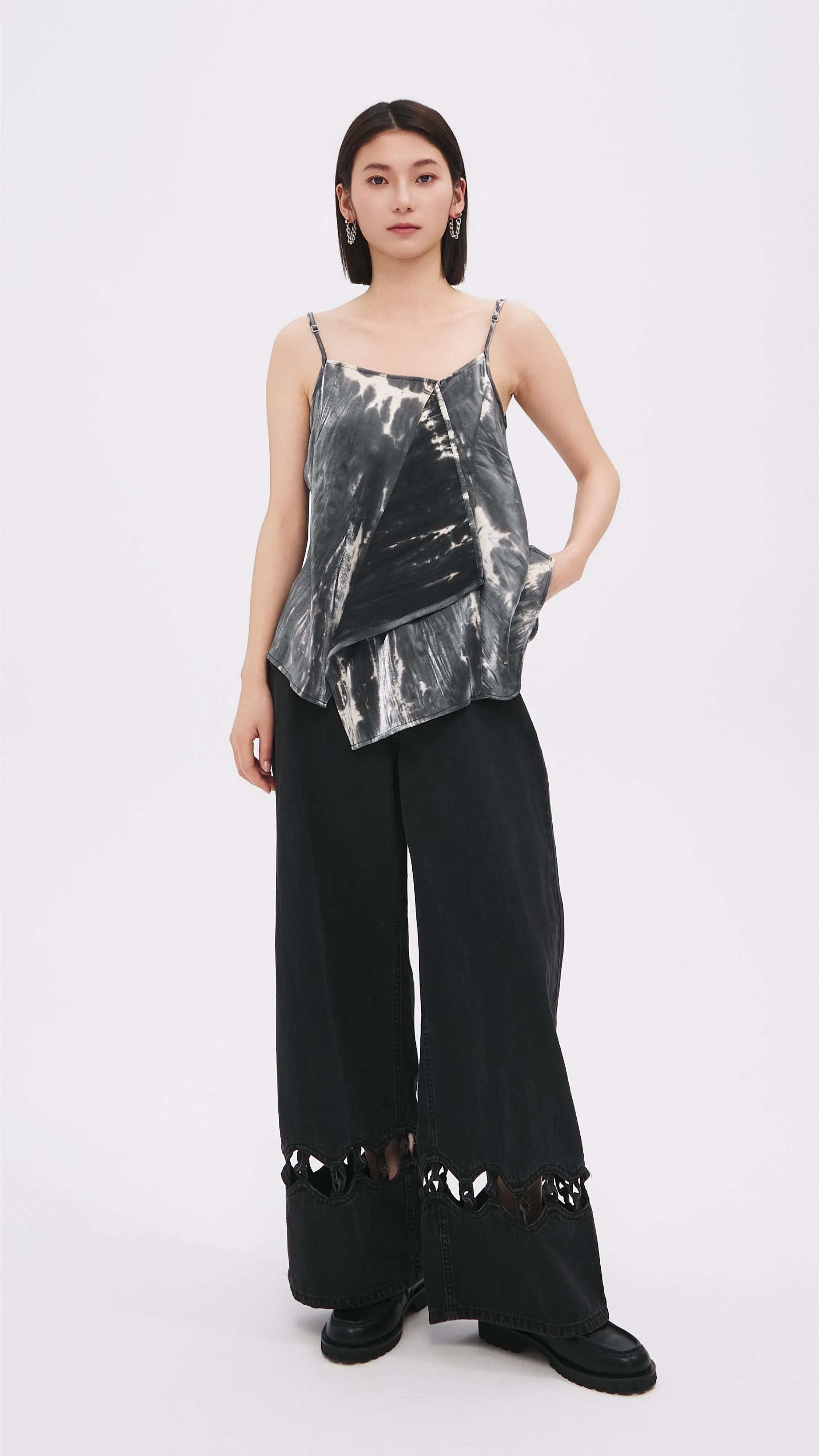 Tie-Dyed Tank Top sold by INITIAL Fashion product image thumbnail 4