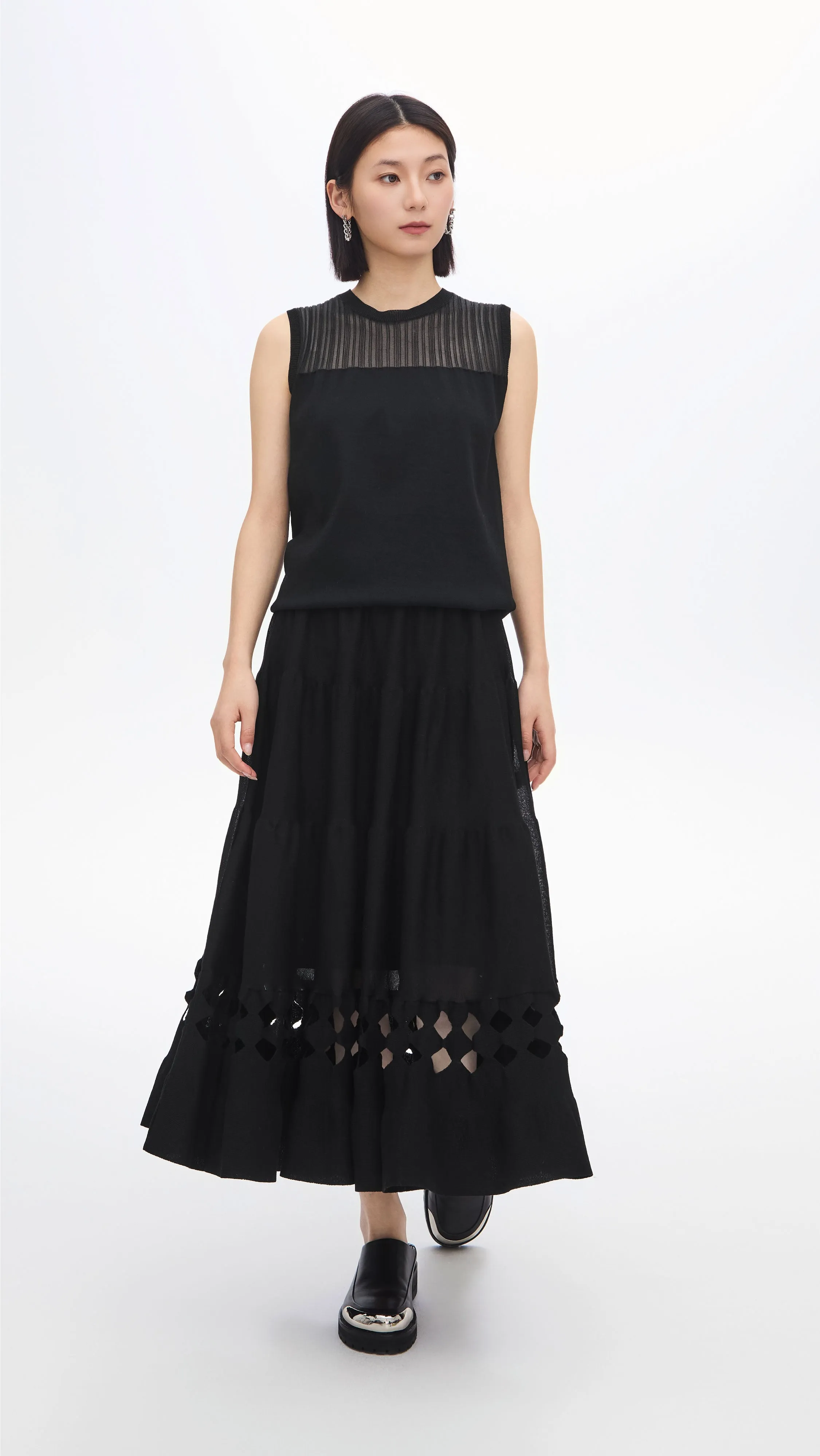 Pottery Knit Skirt sold by INITIAL Fashion product image thumbnail 4