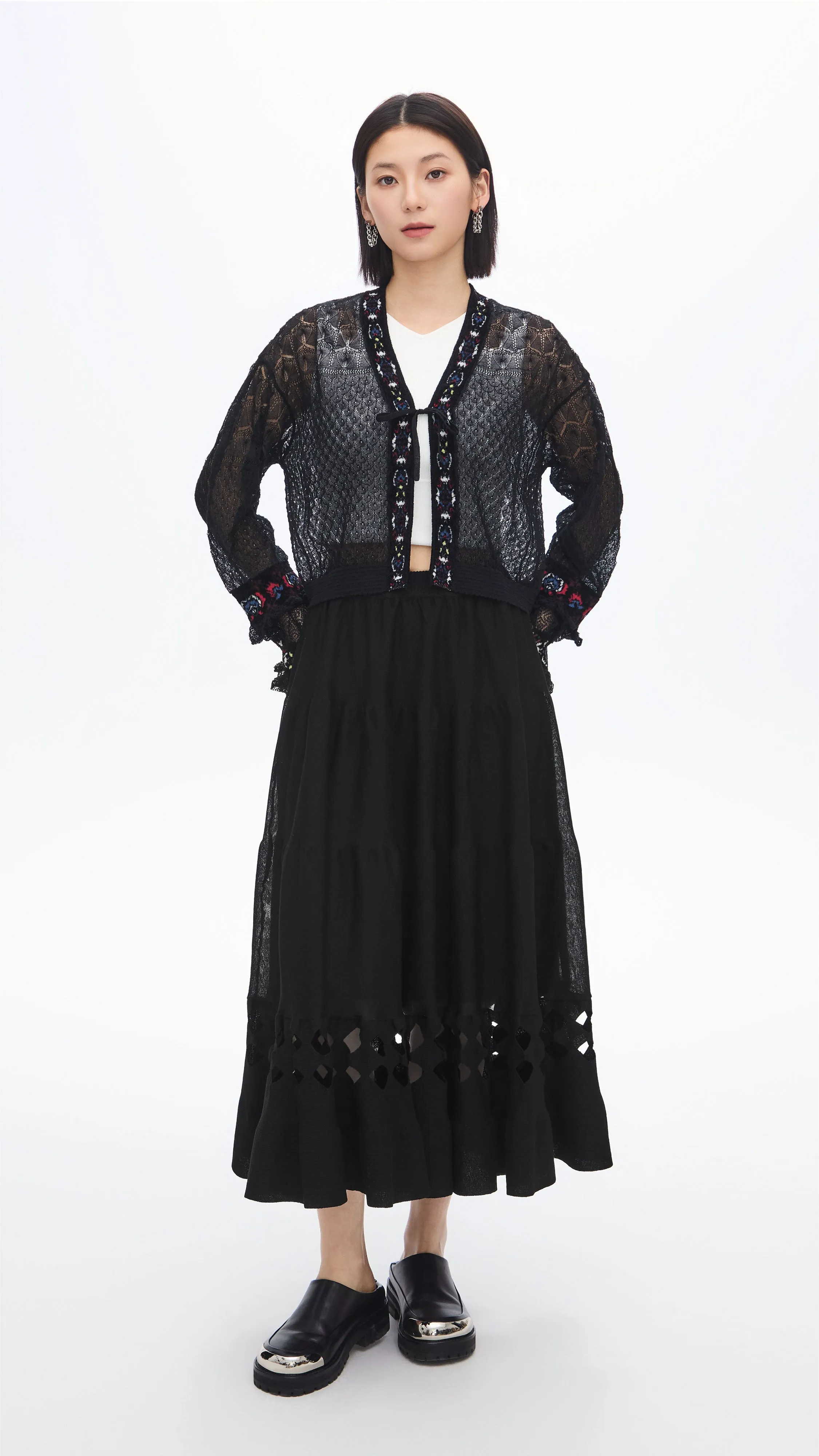 Pottery Knit Skirt sold by INITIAL Fashion product image thumbnail 5