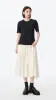 Tucks-trimmed T-Shirt sold by INITIAL Fashion