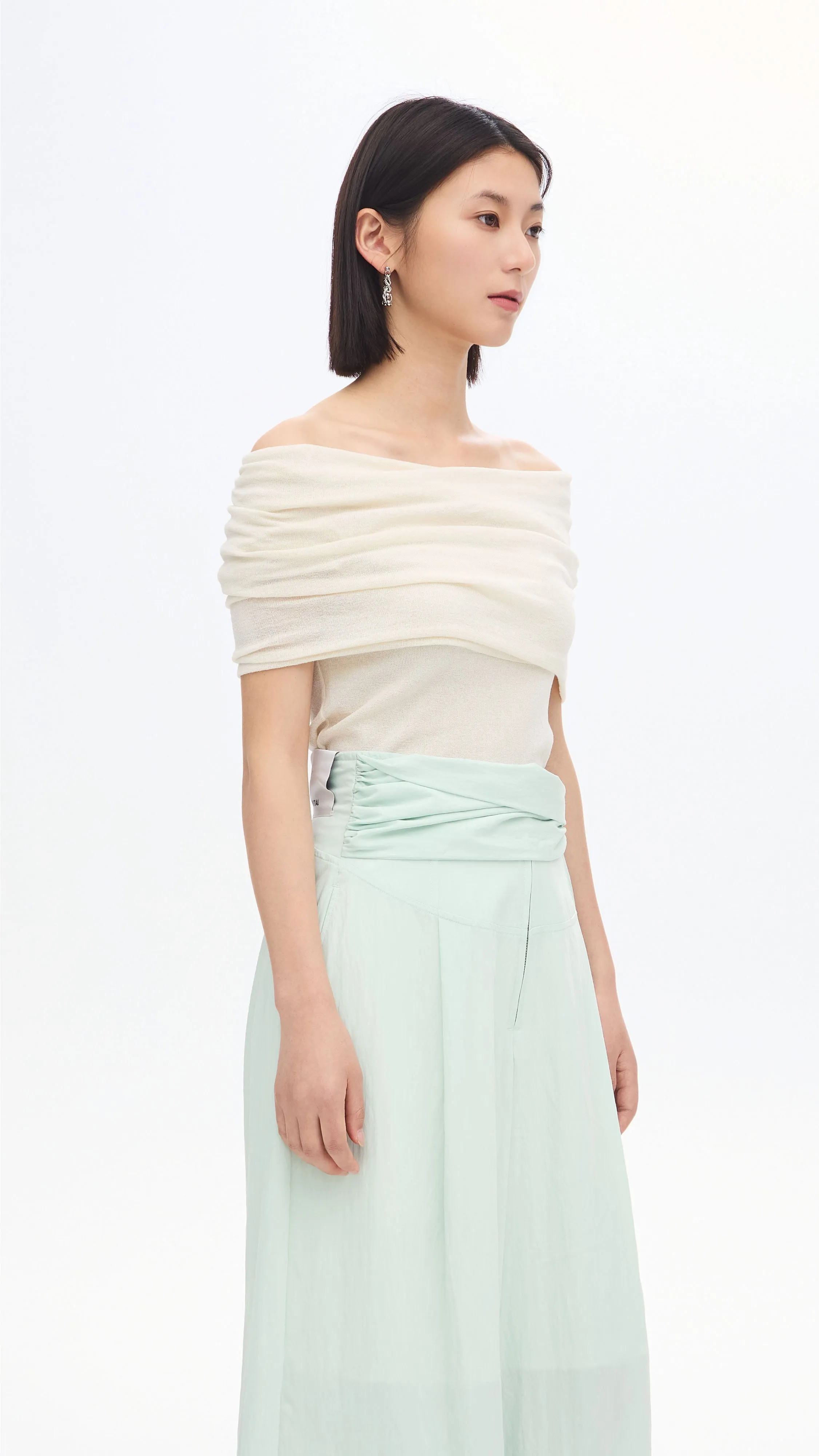 Off Shoulder Sweater sold by INITIAL Fashion product image thumbnail 2