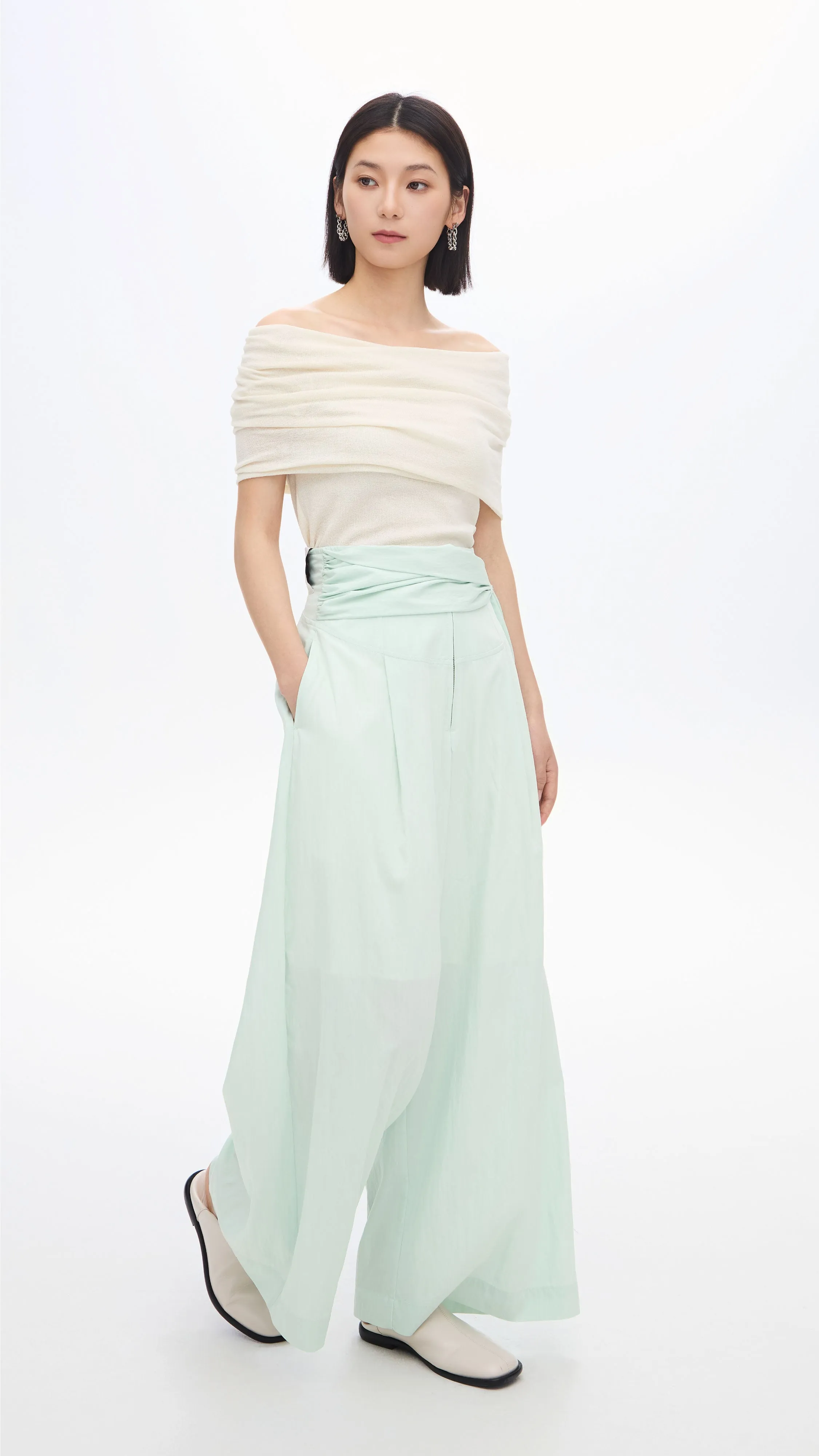 Off Shoulder Sweater sold by INITIAL Fashion product image thumbnail 4