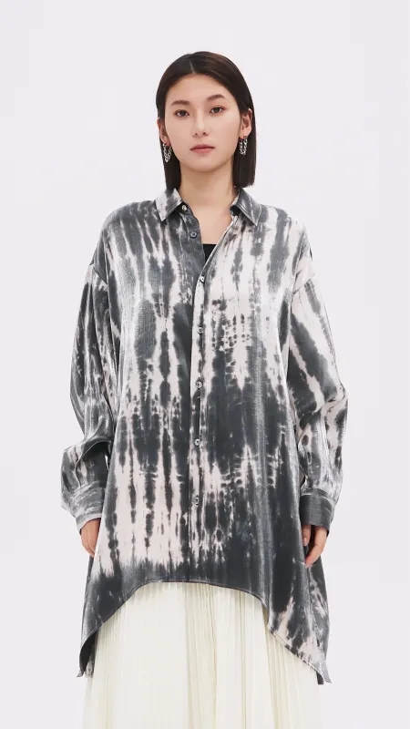 Tie-Dyed Shirt sold by INITIAL Fashion