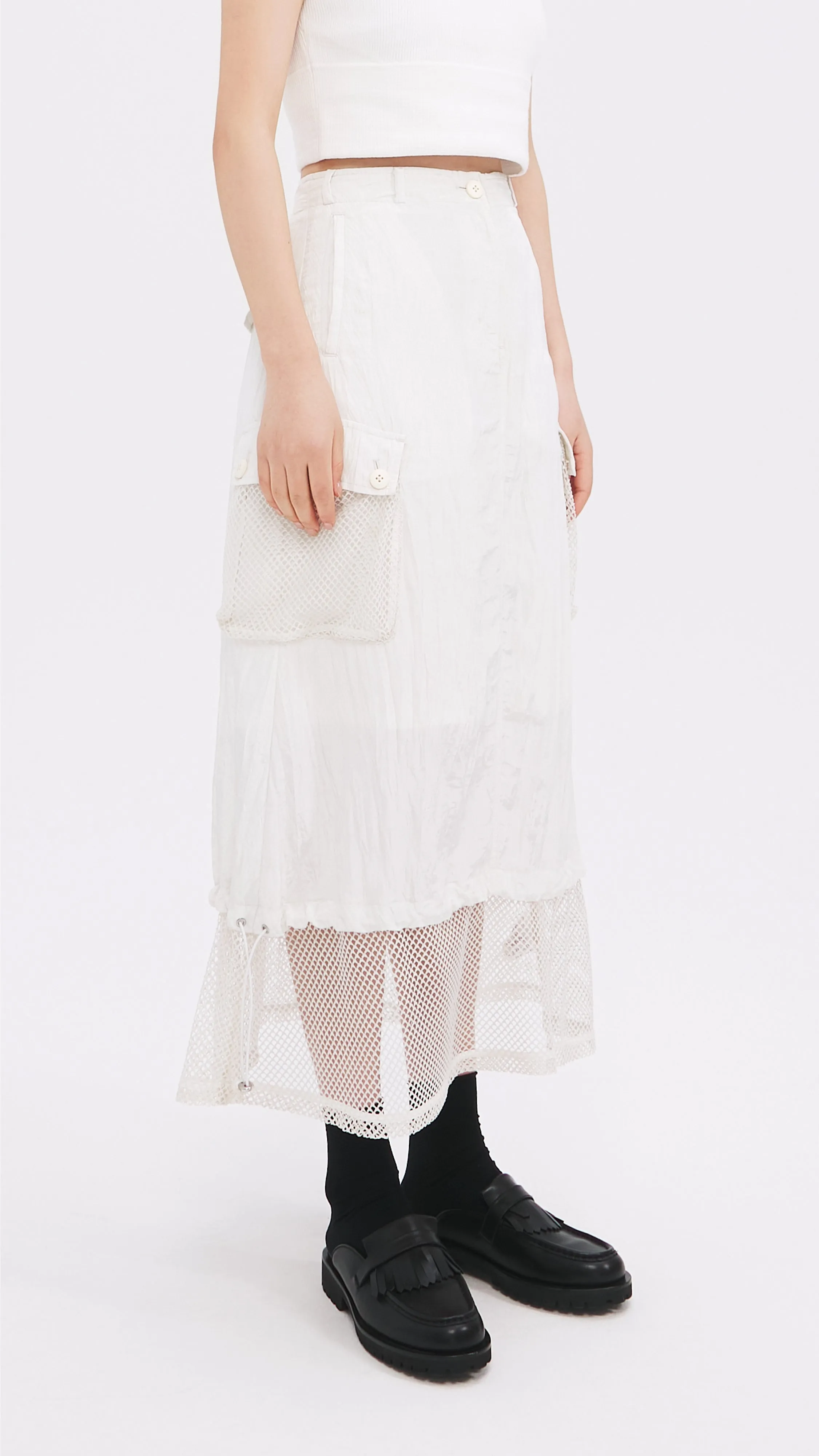 Nylon Patch Skirt sold by INITIAL Fashion product image thumbnail 2