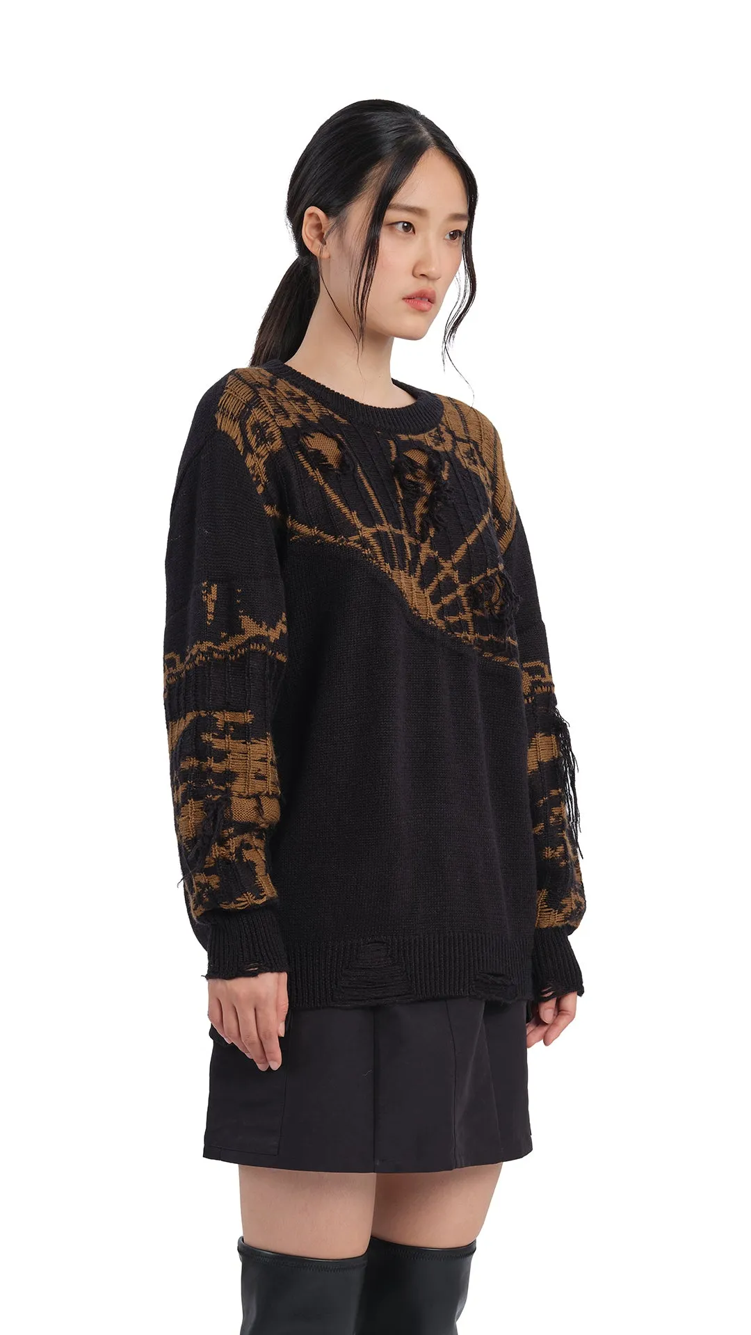 Queen Sisi Knitted Sweater sold by INITIAL Fashion product image thumbnail 2