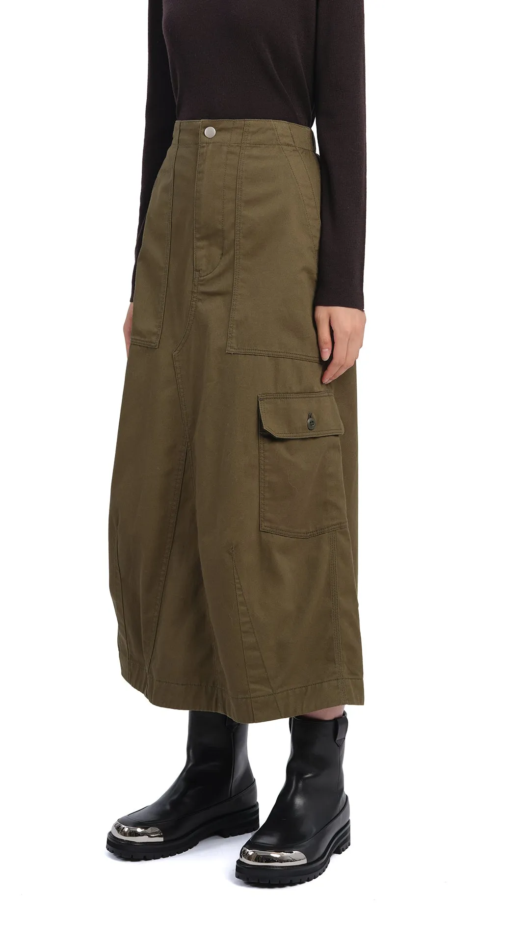 Fatigue Midi Skirt sold by INITIAL Fashion product image thumbnail 2