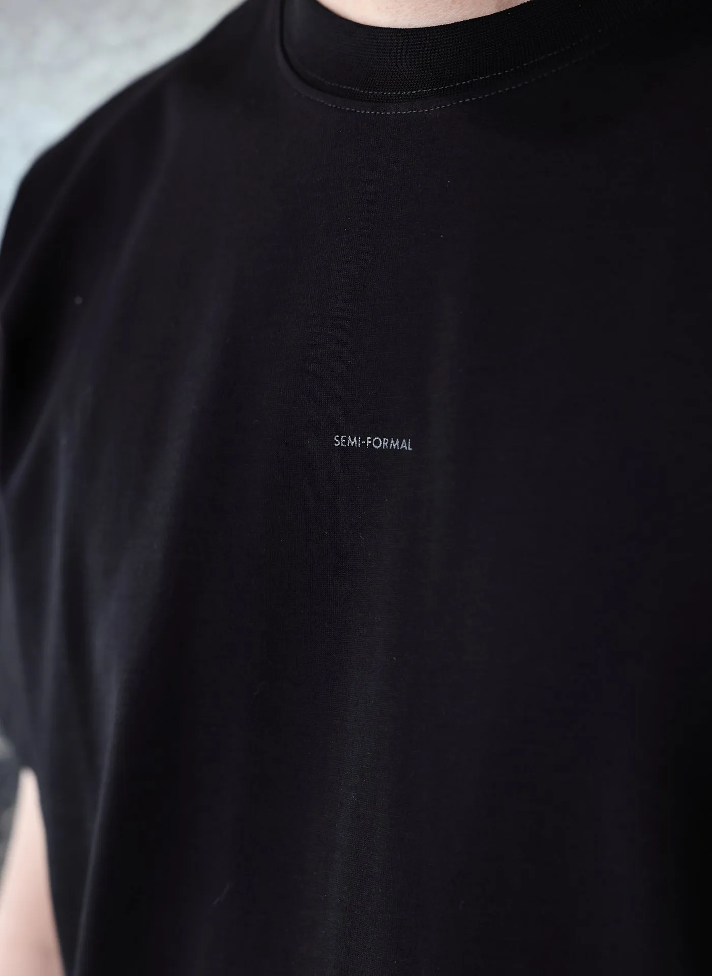 Mercerised Cotton Tee (T01) sold by INITIAL Fashion product image thumbnail 3