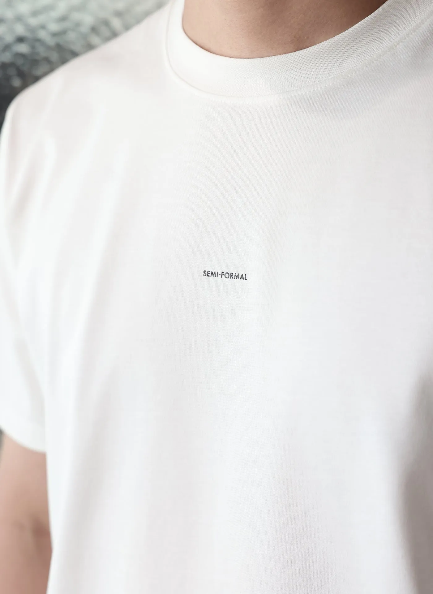 Mercerised Cotton Tee (T01) sold by INITIAL Fashion product image thumbnail 3