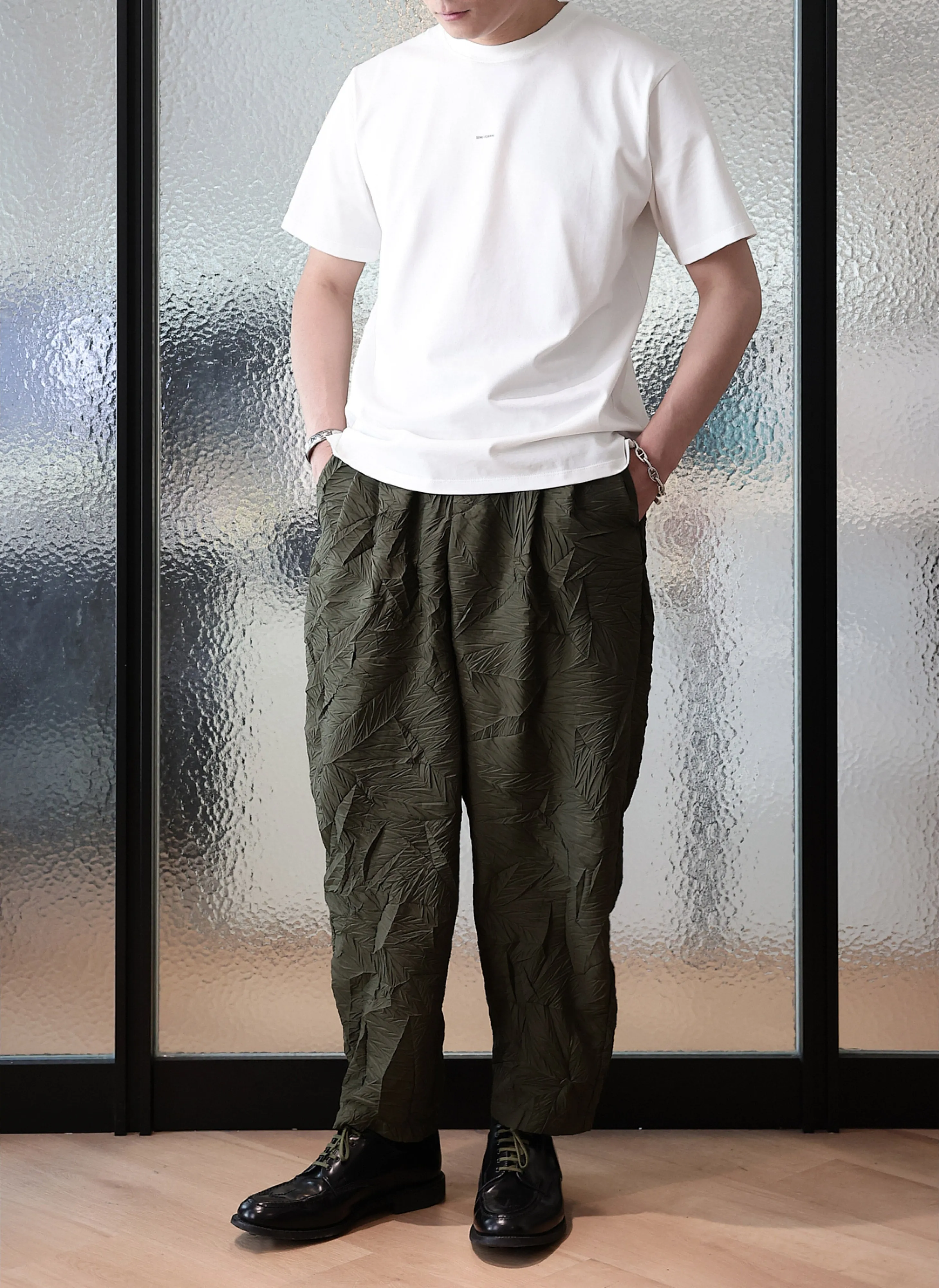 Mercerised Cotton Tee (T01) sold by INITIAL Fashion product image thumbnail 4