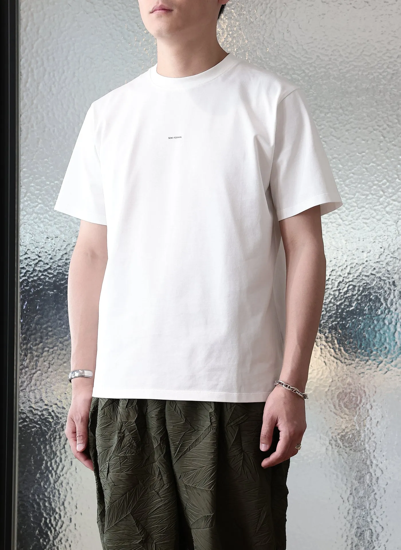 Mercerised Cotton Tee (T01) sold by INITIAL Fashion