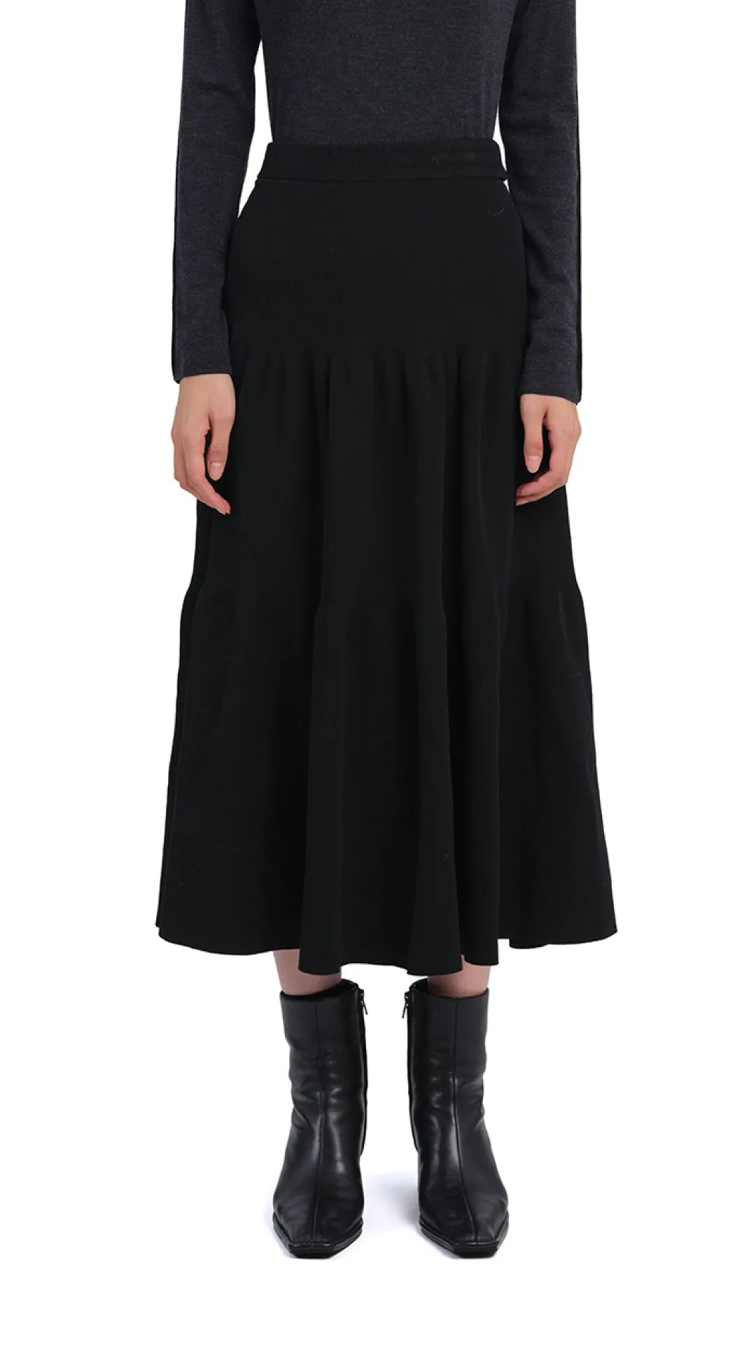 Knitted Dolly Skirt sold by INITIAL Fashion