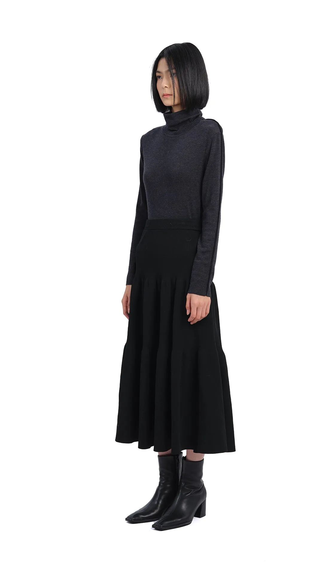 Knitted Dolly Skirt sold by INITIAL Fashion product image thumbnail 4