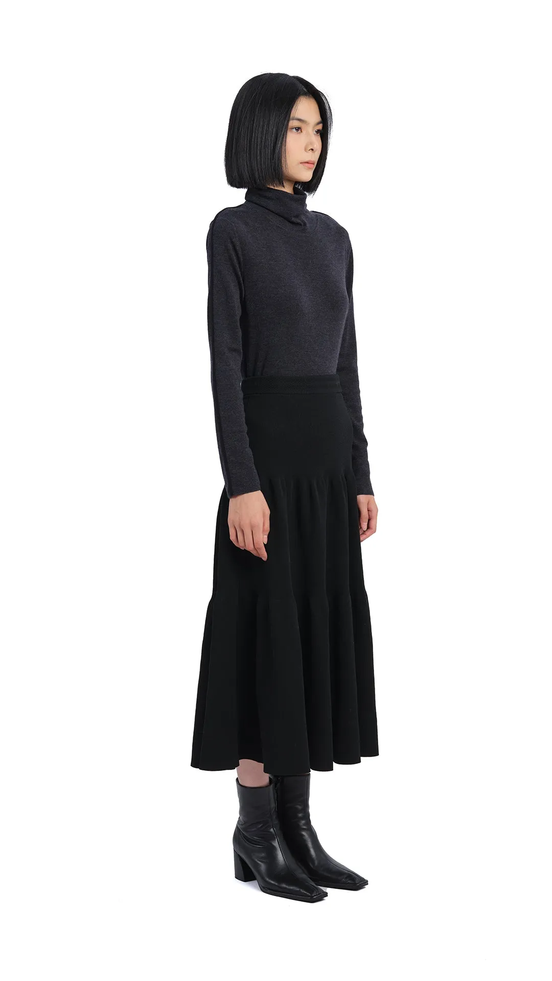 Knitted Dolly Skirt sold by INITIAL Fashion product image thumbnail 3