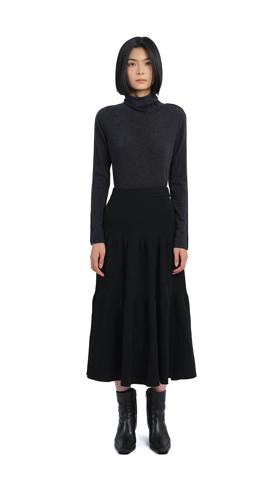 Knitted Dolly Skirt sold by INITIAL Fashion product image thumbnail 2