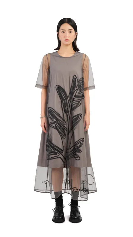 Embroidery Dress sold by INITIAL Fashion