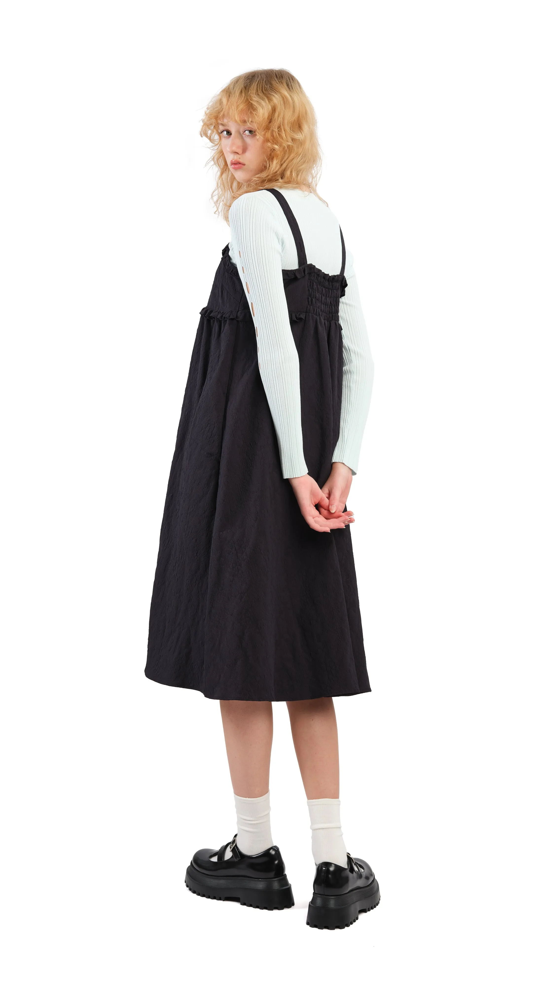 Textural Tiered Dress sold by INITIAL Fashion product image thumbnail 5