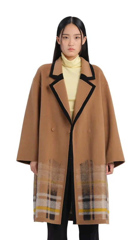 Needle Punch Double Face Coat sold by INITIAL Fashion