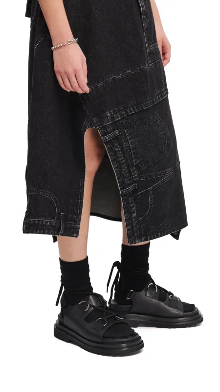 Lace-Up Dad Sandals sold by INITIAL Fashion