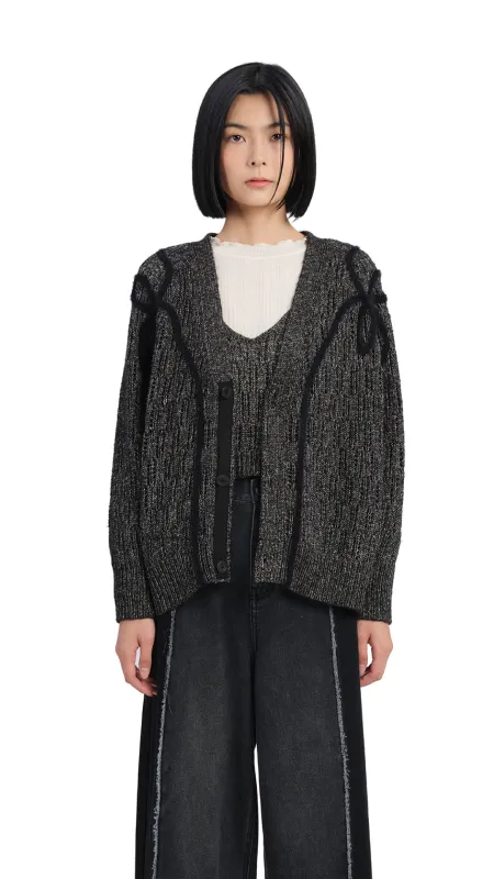 Textural Cardigan sold by INITIAL Fashion