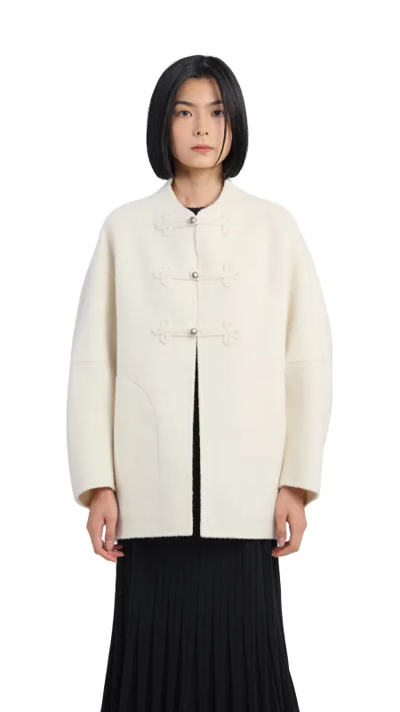 Melange Double Face Jacket sold by INITIAL Fashion