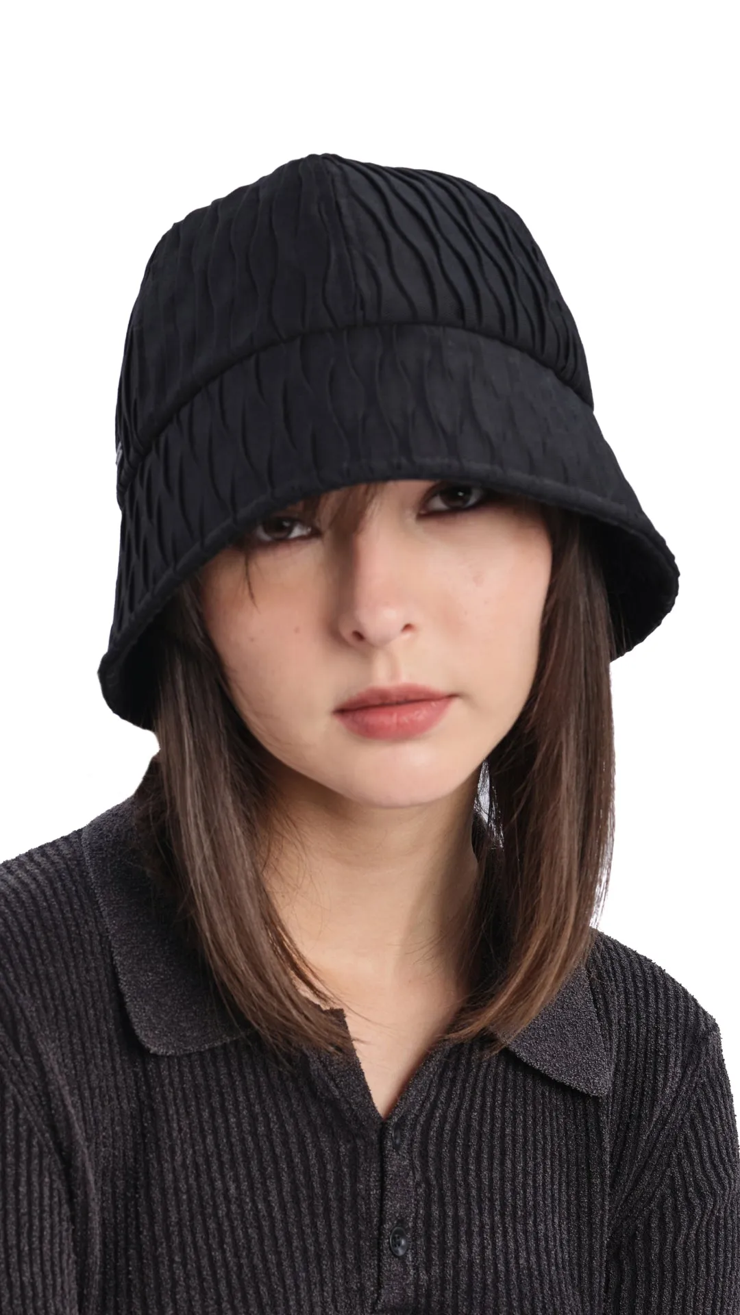 Wrinkled Beauty Tulip Hat sold by INITIAL Fashion