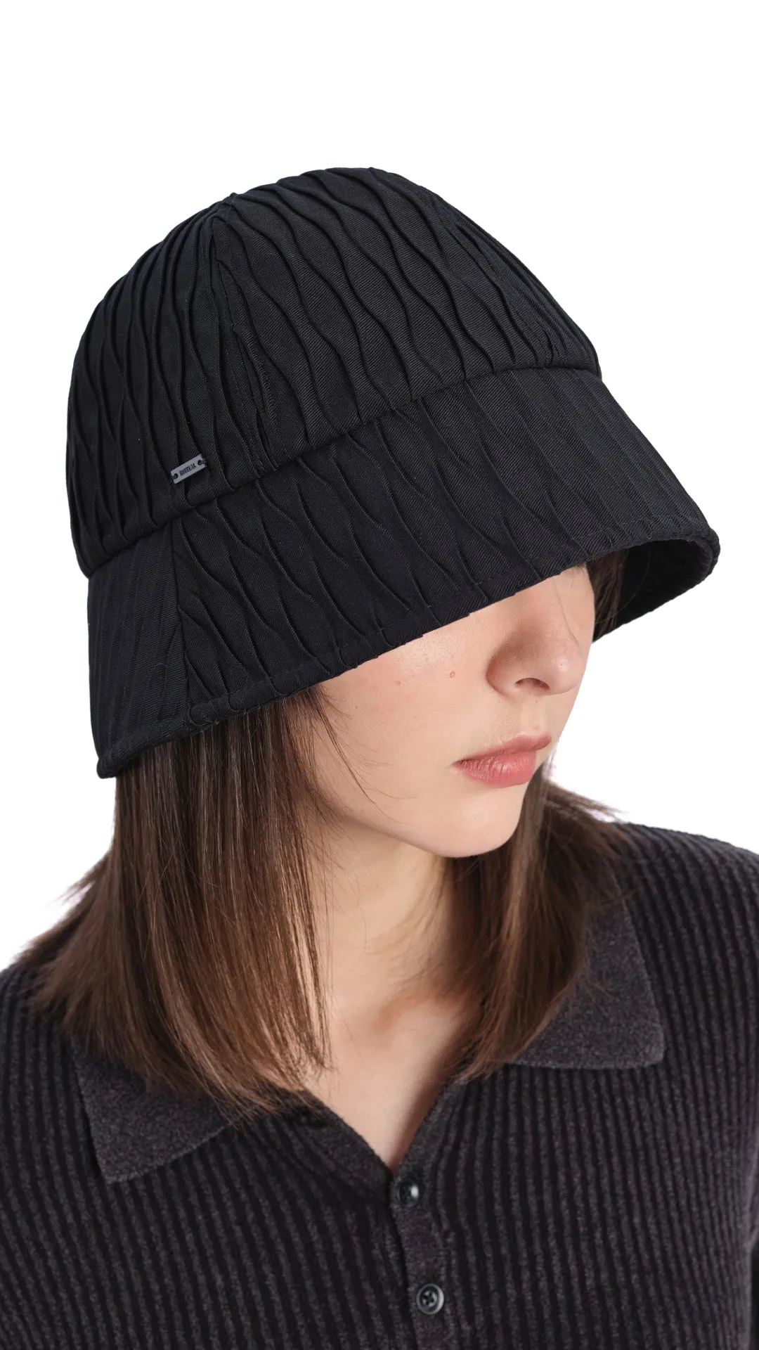 Wrinkled Beauty Tulip Hat sold by INITIAL Fashion product image thumbnail 3