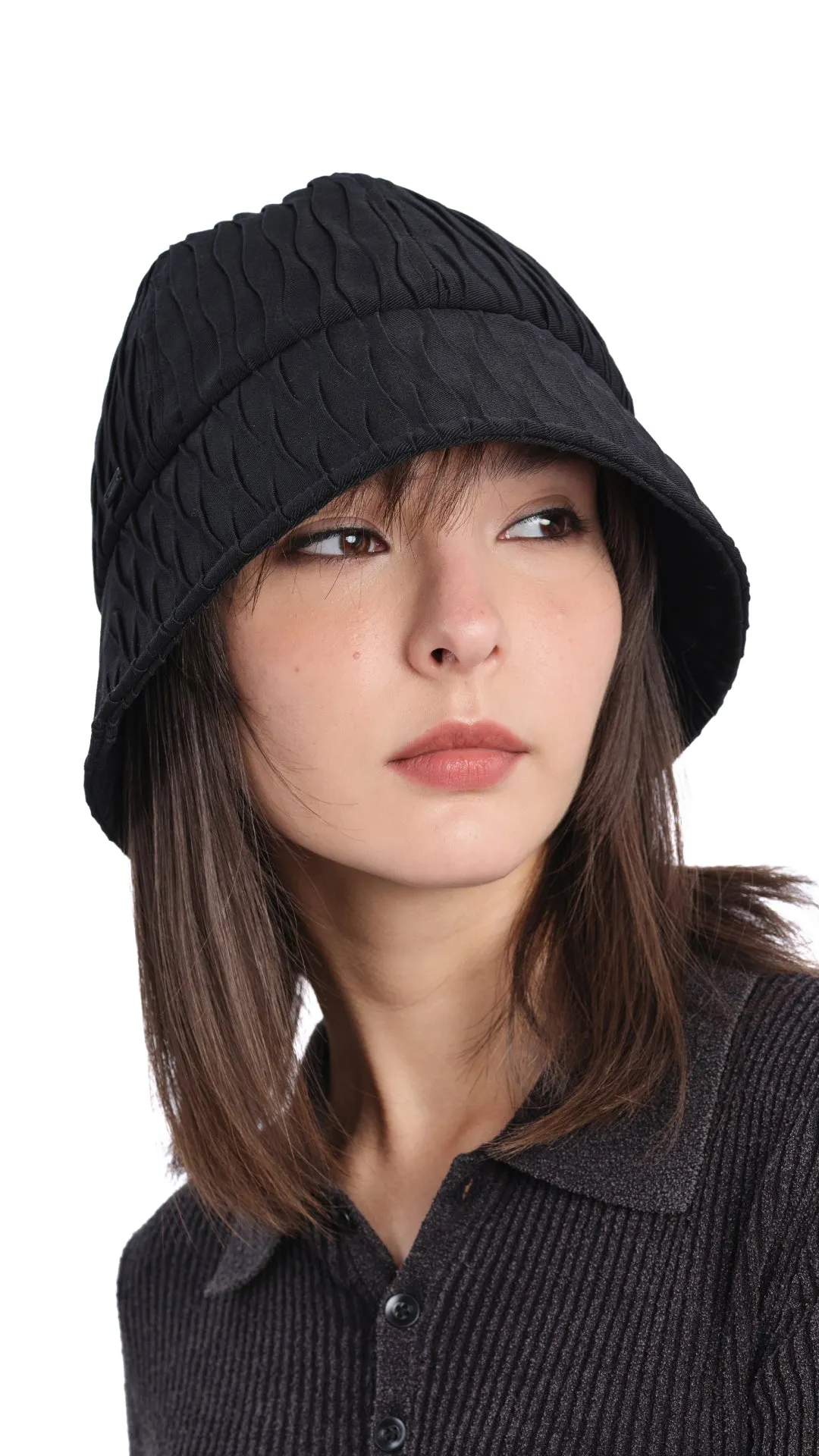 Wrinkled Beauty Tulip Hat sold by INITIAL Fashion product image thumbnail 2