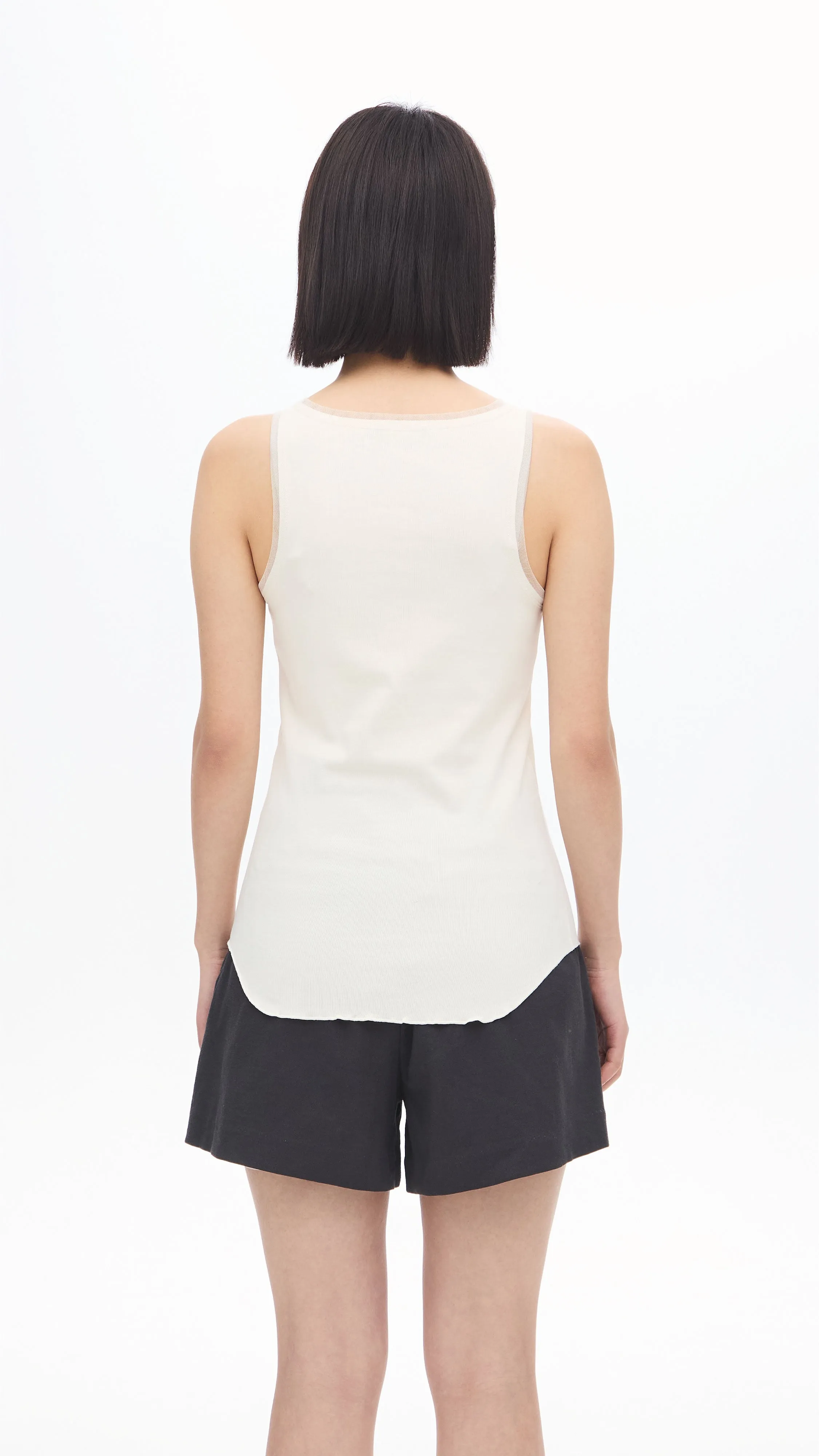 Cutout Tank Top sold by INITIAL Fashion product image thumbnail 3