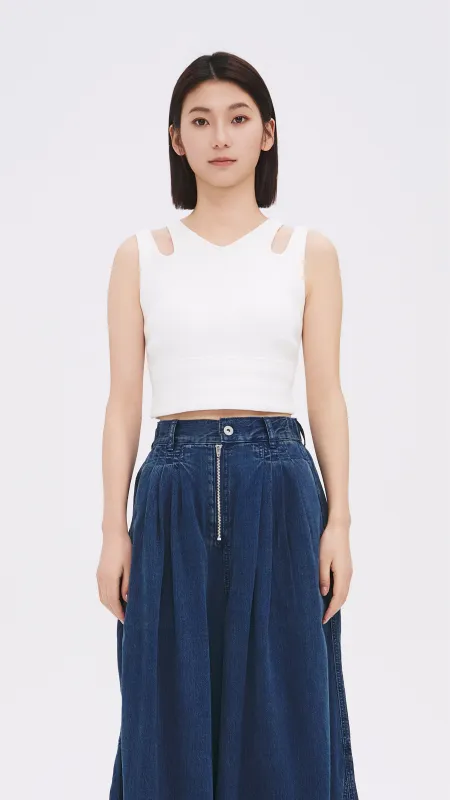 Y-Stripe Bra Top sold by INITIAL Fashion